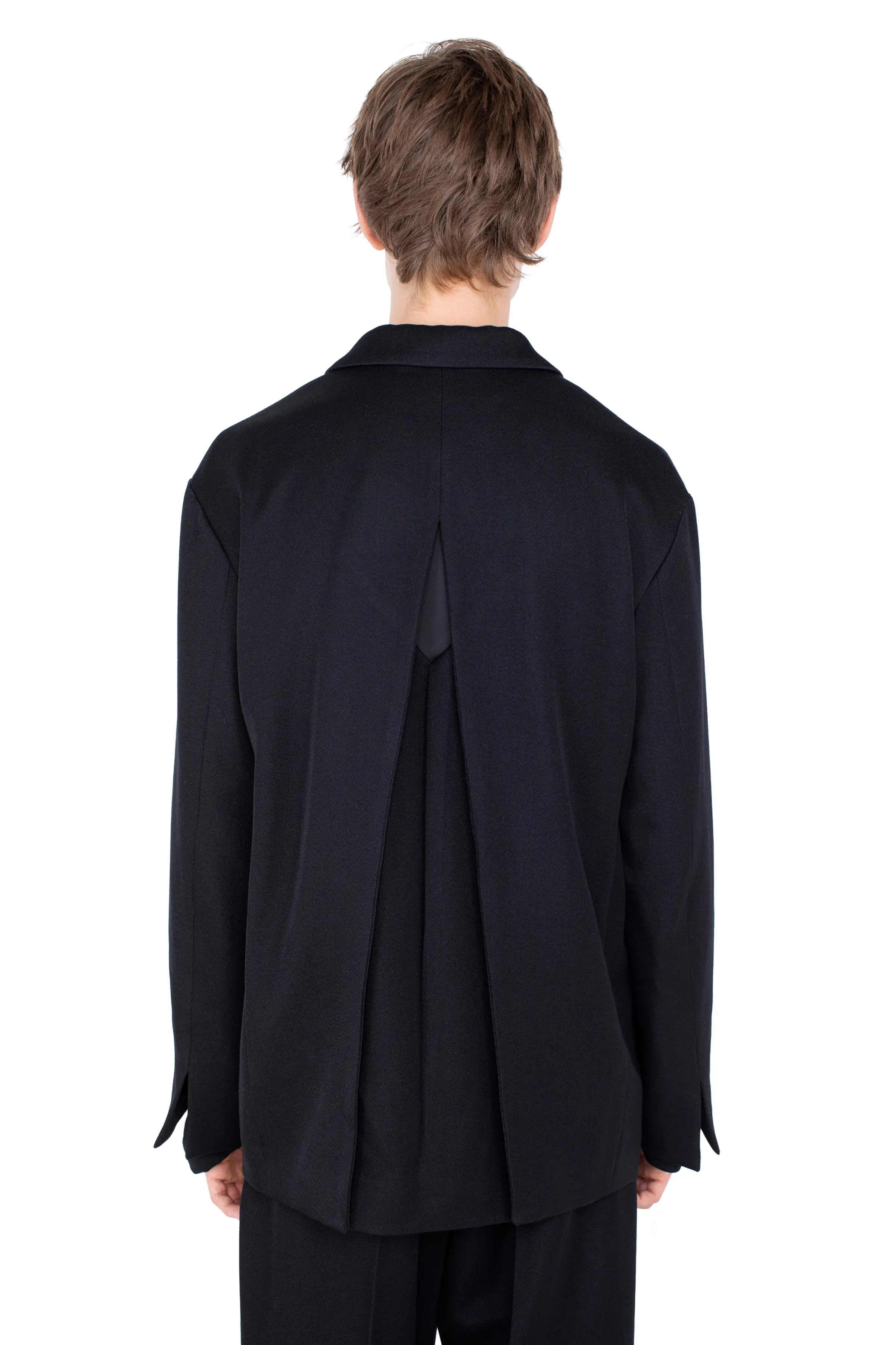 KIKO KOSTADINOV VOTIVE ZIP BLAZER - JET BLACK