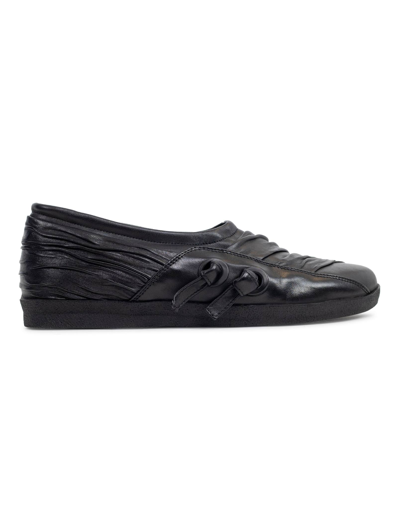 KIKO KOSTADINOV – RINO WRINKLED SLIP ON - ANTHRACITE