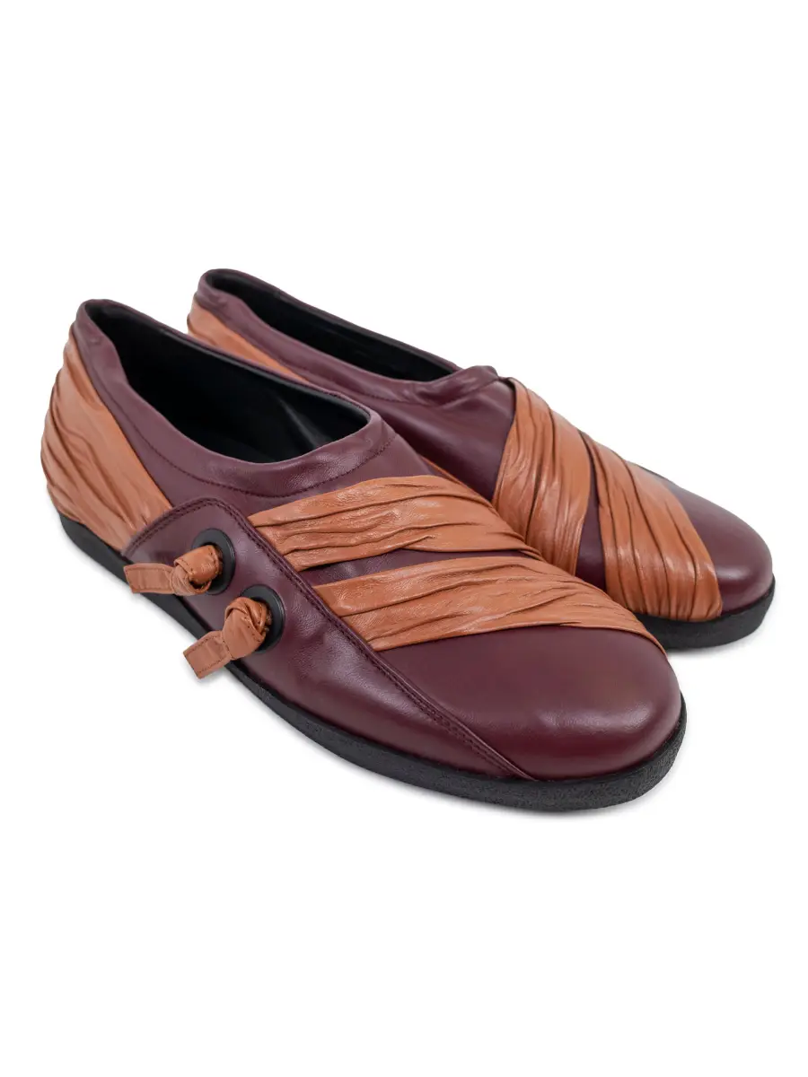 KIKO KOSTADINOV – RINO WRINKLED SLIP ON - COPPER/RUST