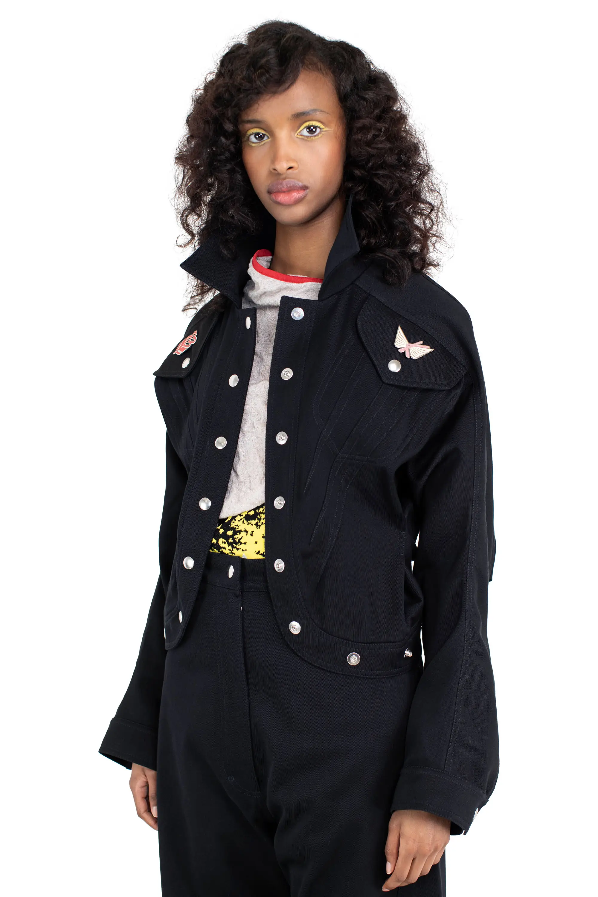 KIKO KOSTADINOV APOLLINAIRE JACKET - RAVEN BLACK