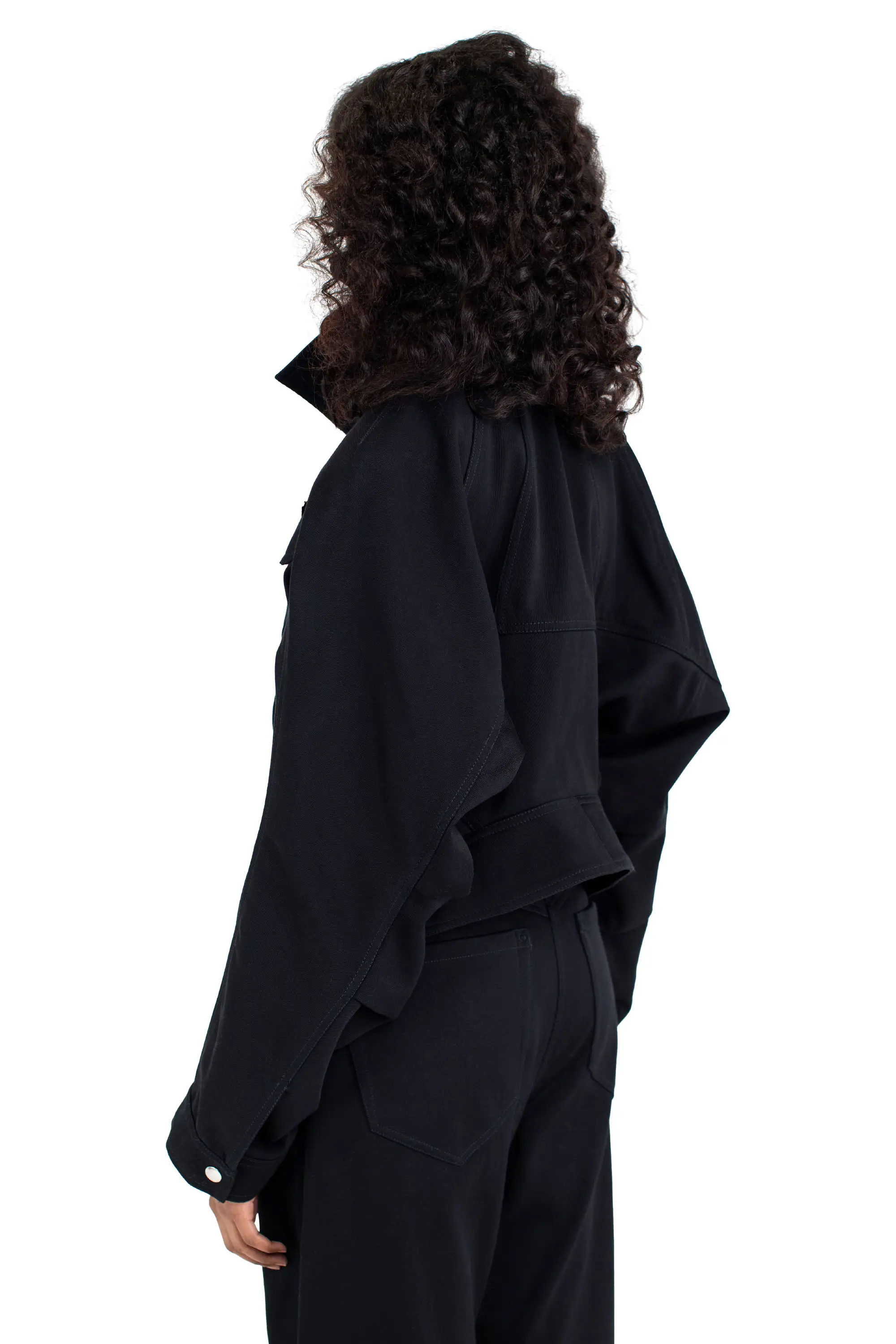 KIKO KOSTADINOV APOLLINAIRE JACKET - RAVEN BLACK