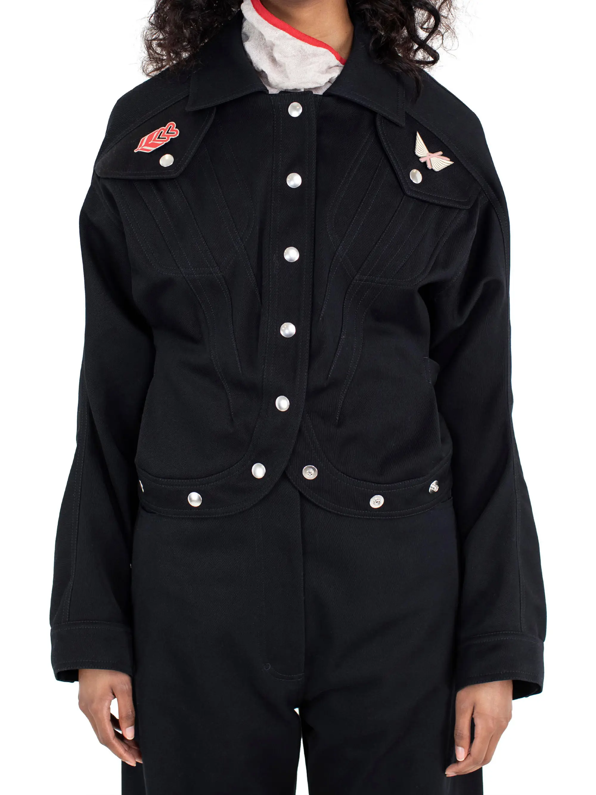 KIKO KOSTADINOV APOLLINAIRE JACKET - RAVEN BLACK