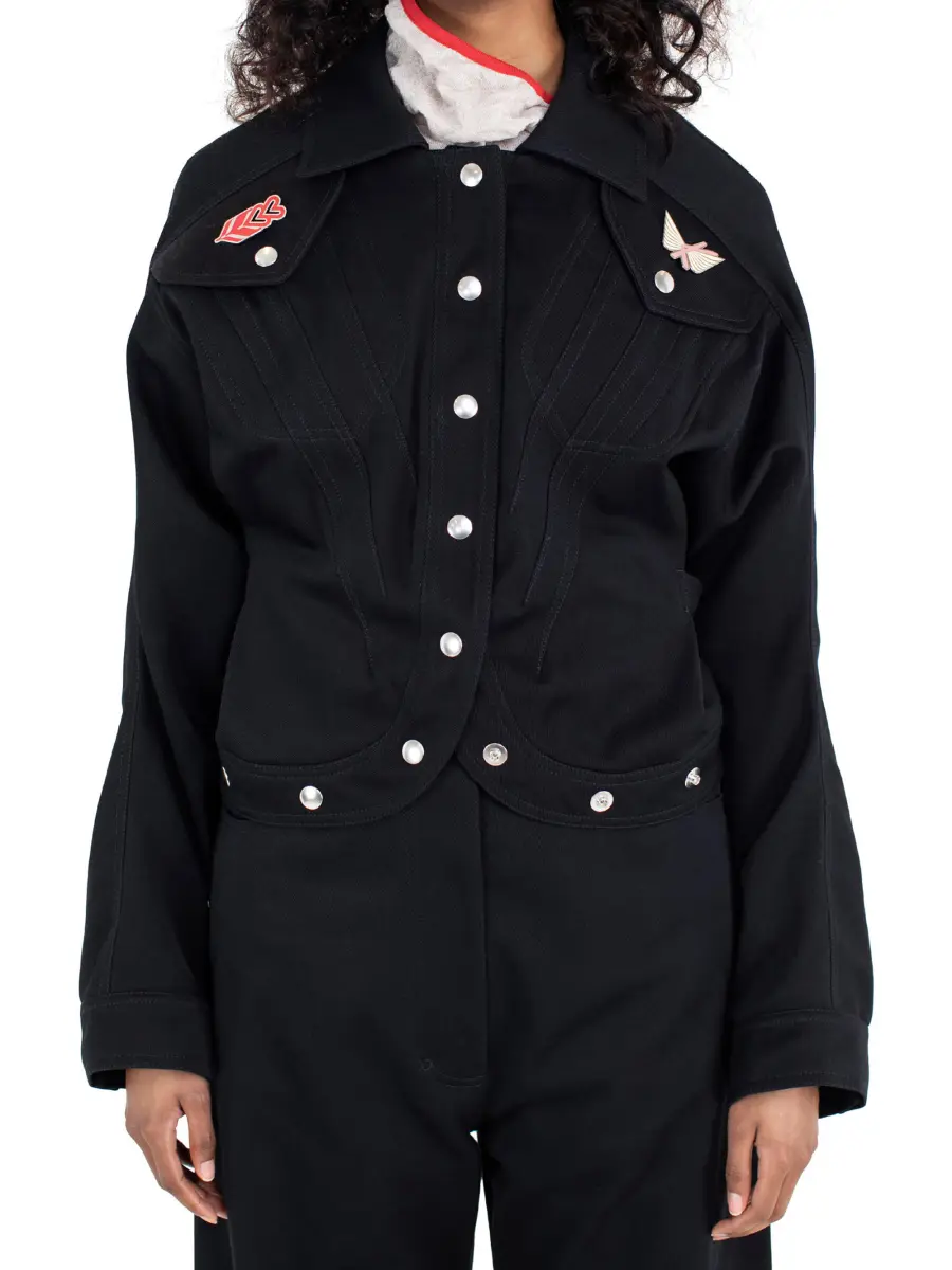 KIKO KOSTADINOV APOLLINAIRE JACKET - RAVEN BLACK