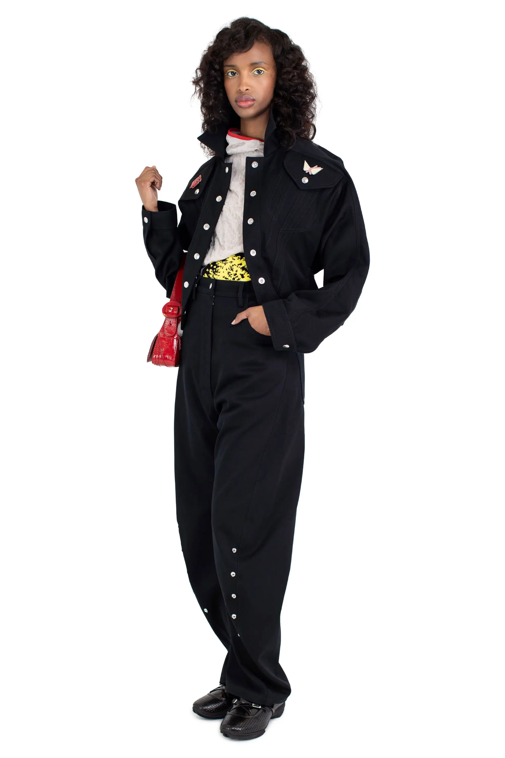 KIKO KOSTADINOV APOLLINAIRE JACKET - RAVEN BLACK