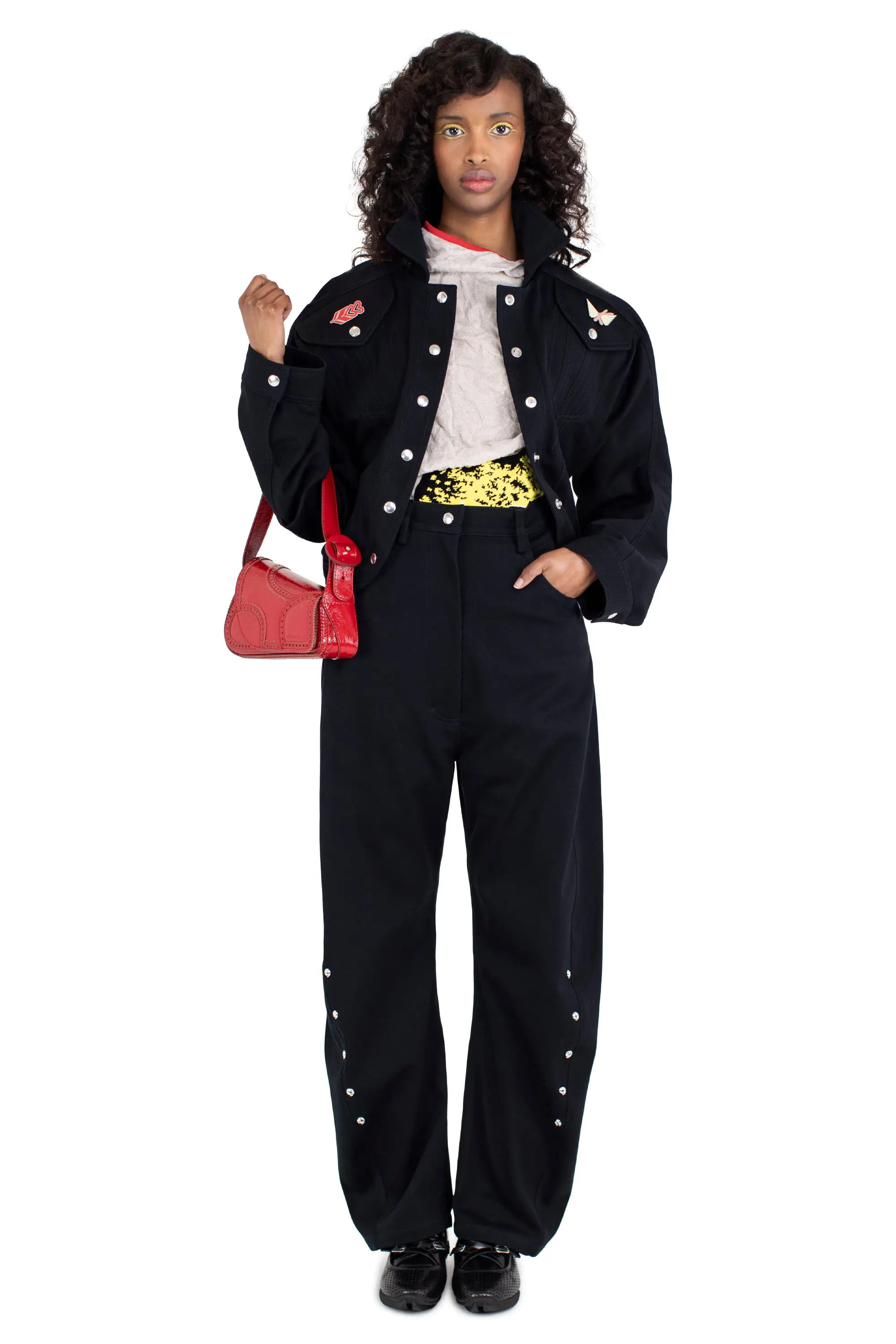 KIKO KOSTADINOV APOLLINAIRE JACKET - RAVEN BLACK