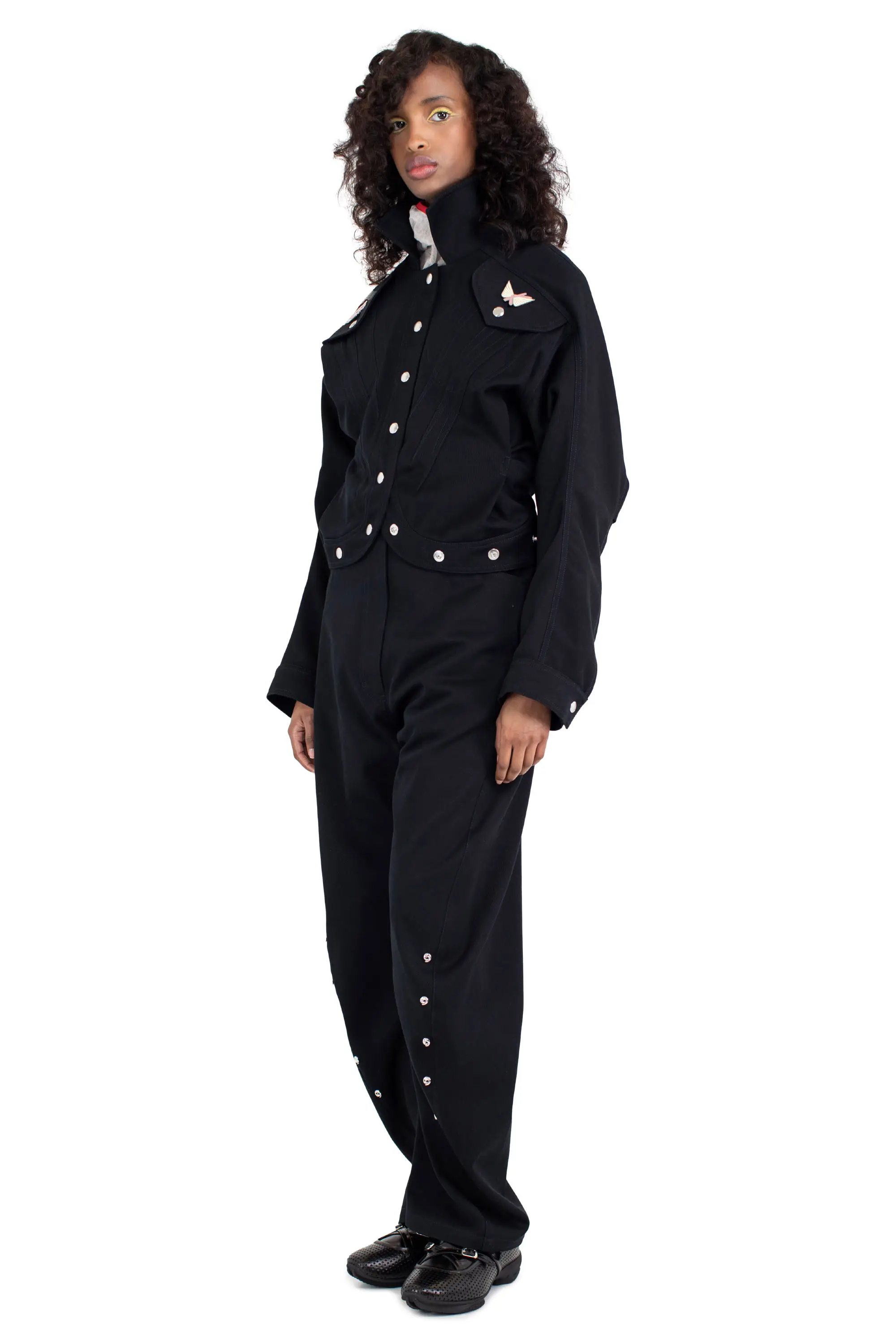 KIKO KOSTADINOV APOLLINAIRE JACKET - RAVEN BLACK