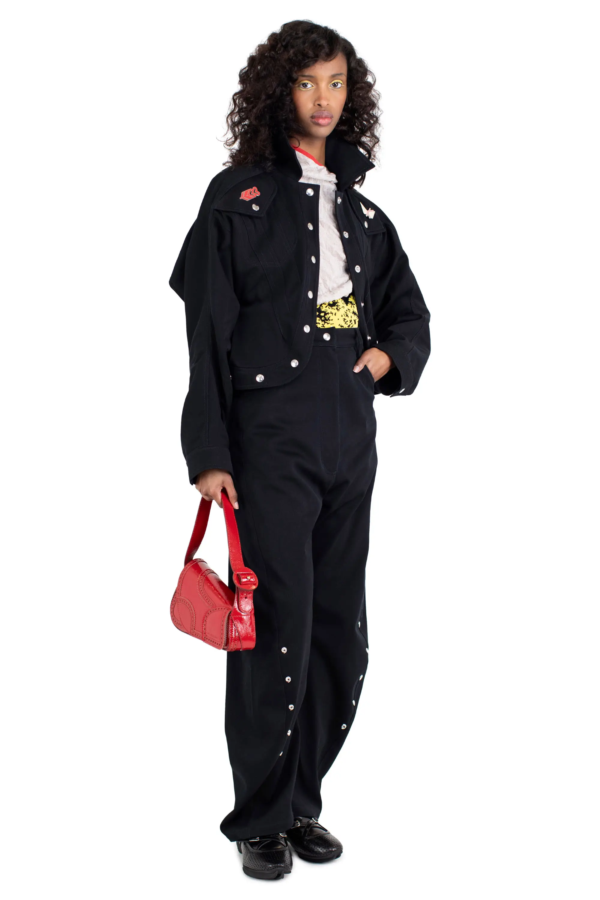 KIKO KOSTADINOV APOLLINAIRE JACKET - RAVEN BLACK