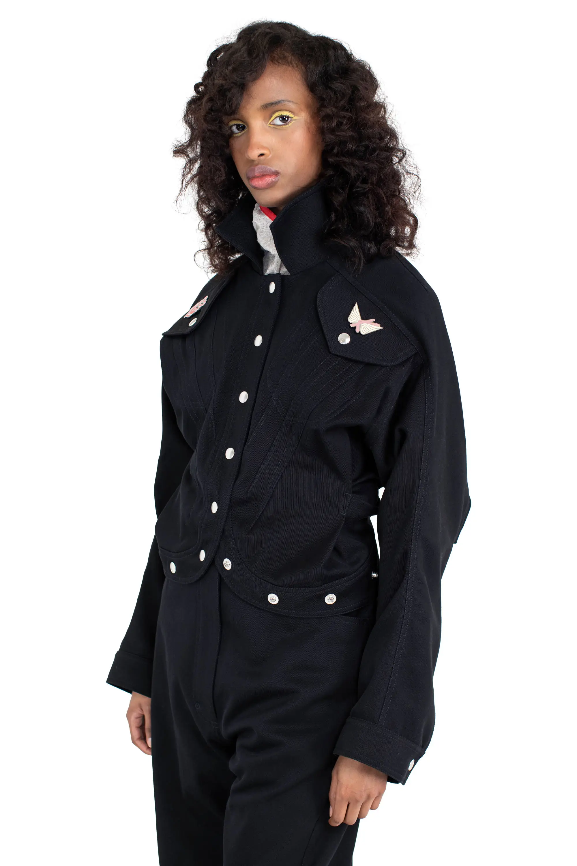 KIKO KOSTADINOV APOLLINAIRE JACKET - RAVEN BLACK
