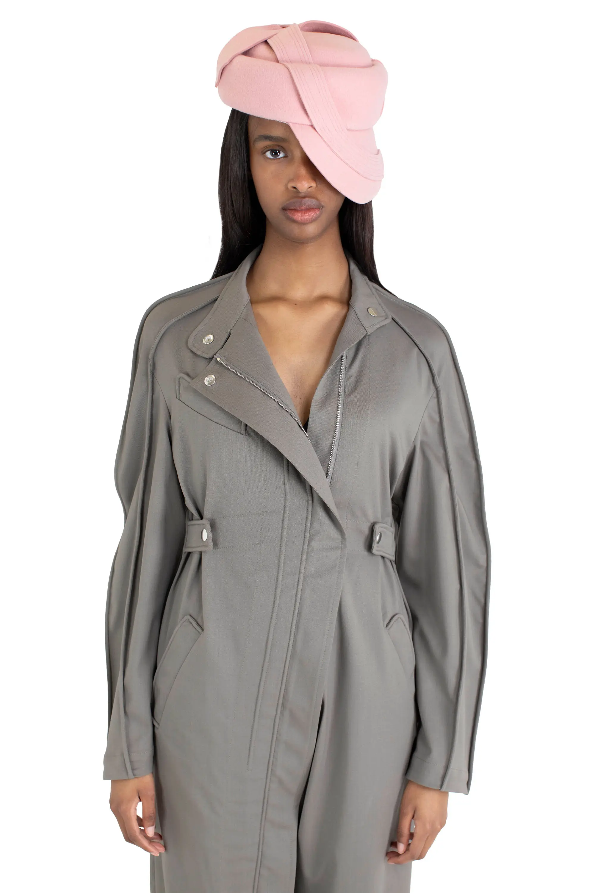 KIKO KOSTADINOV AVIA JUMPSUIT - SLATE GREY
