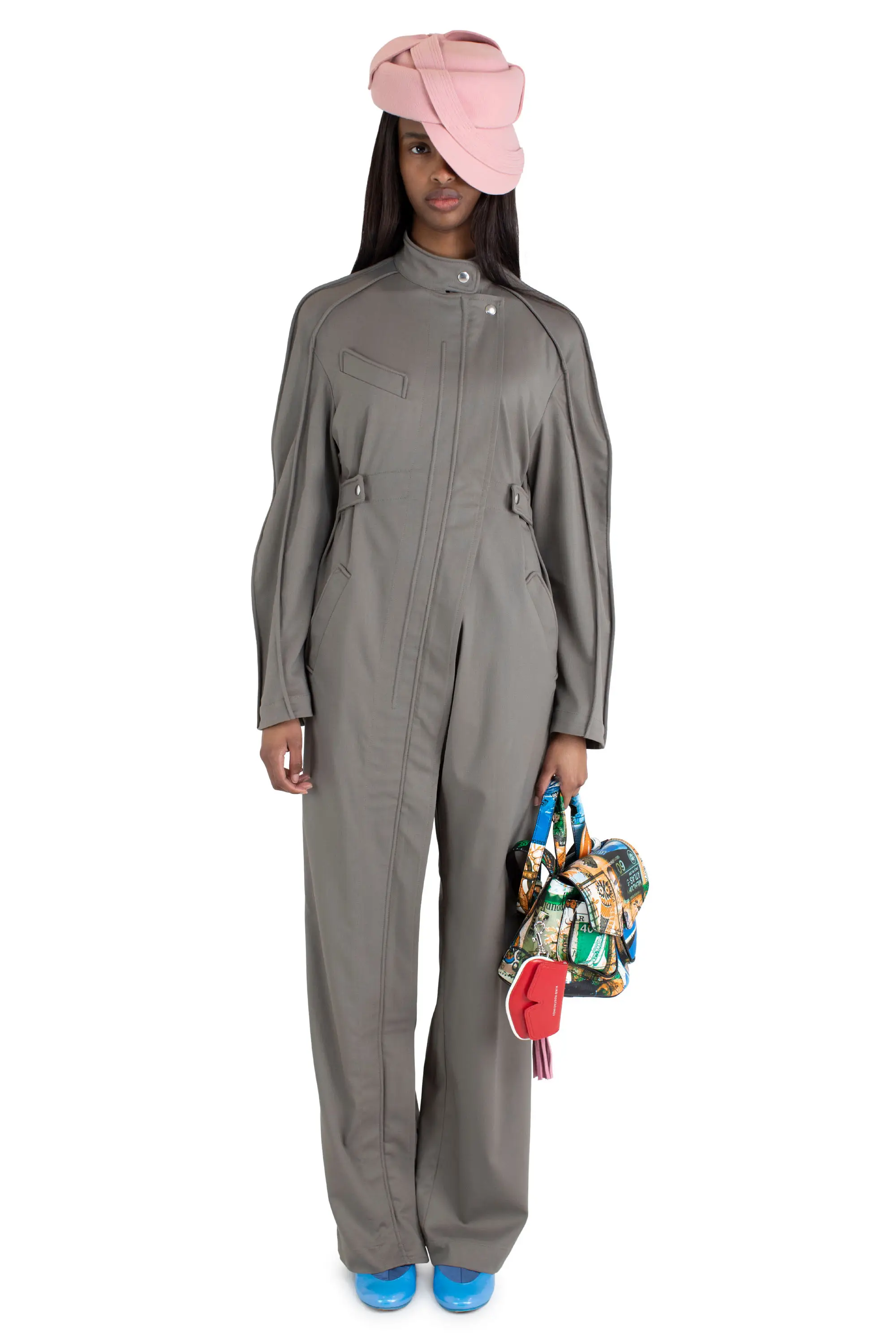 KIKO KOSTADINOV AVIA JUMPSUIT - SLATE GREY