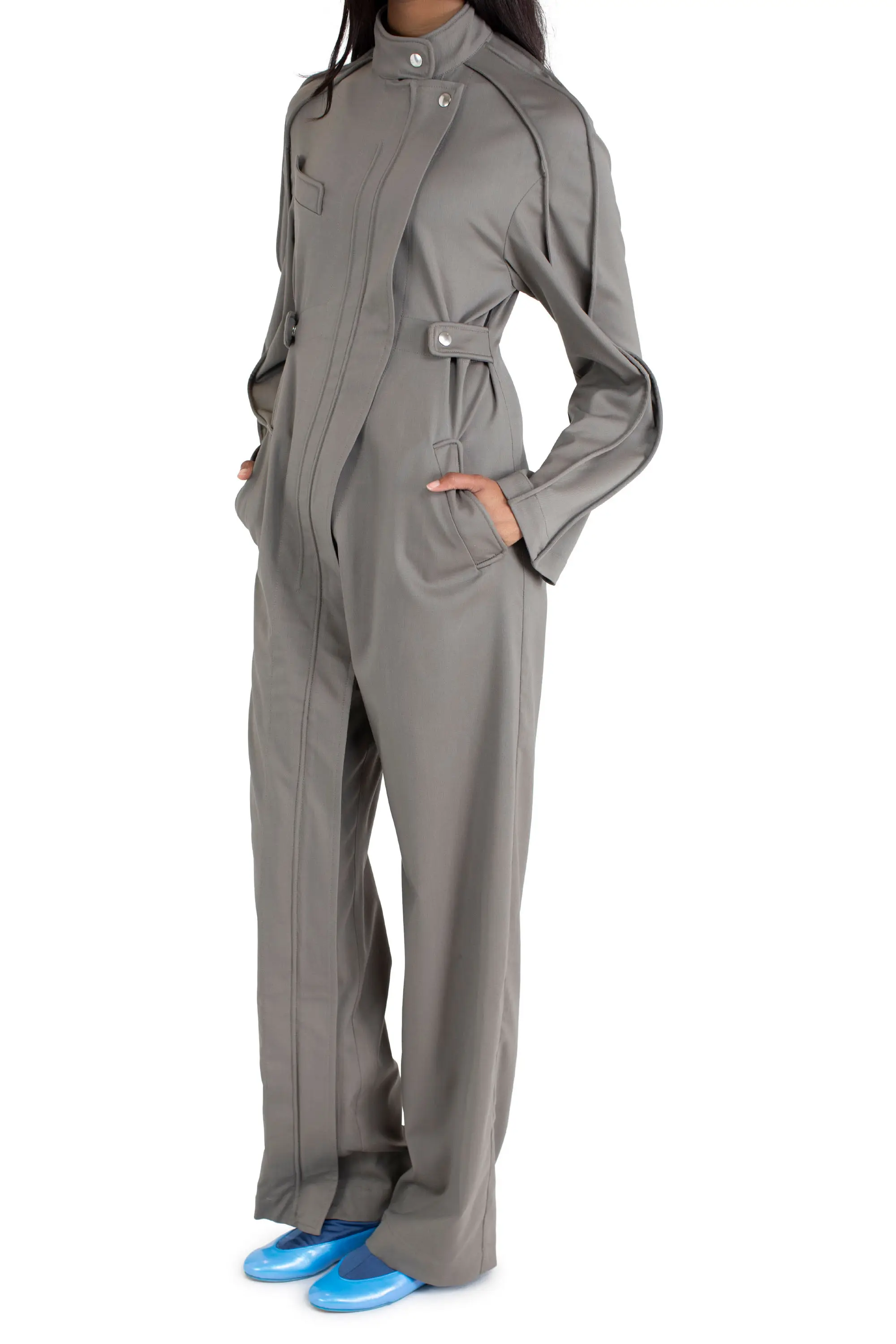 KIKO KOSTADINOV AVIA JUMPSUIT - SLATE GREY