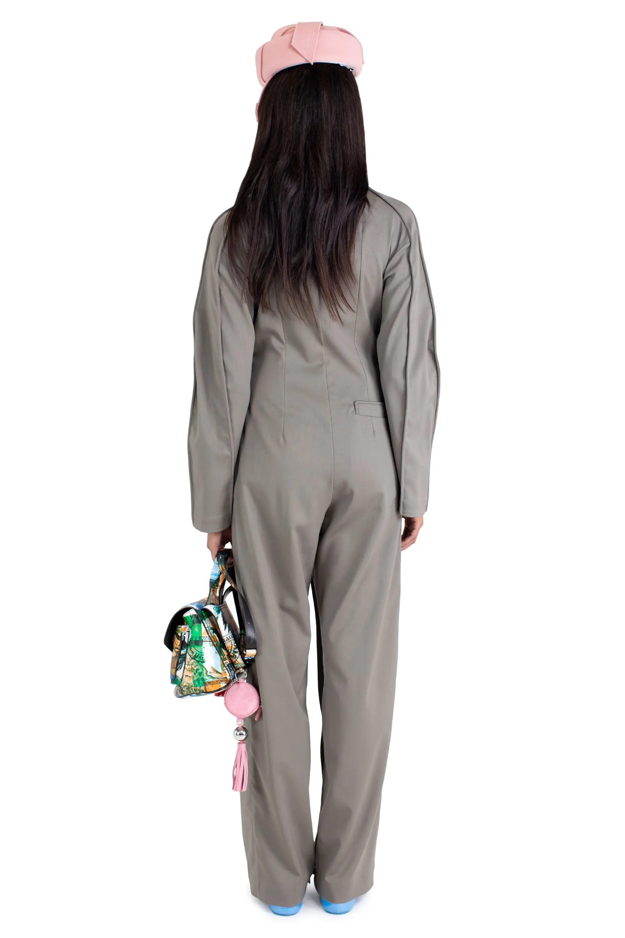 KIKO KOSTADINOV AVIA JUMPSUIT - SLATE GREY