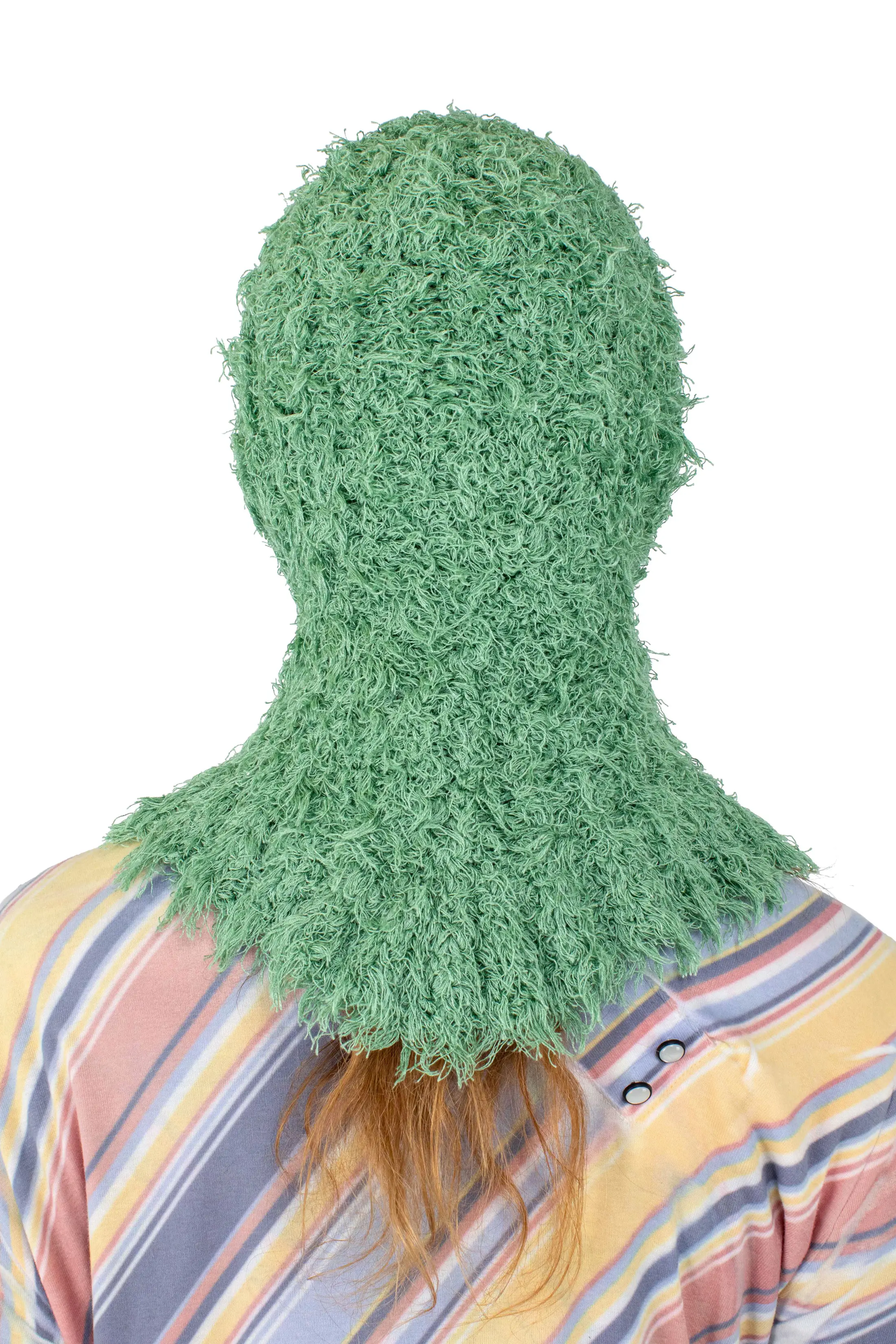 KIKO KOSTADINOV CARLA KNITTED HEADDRESS - JADE