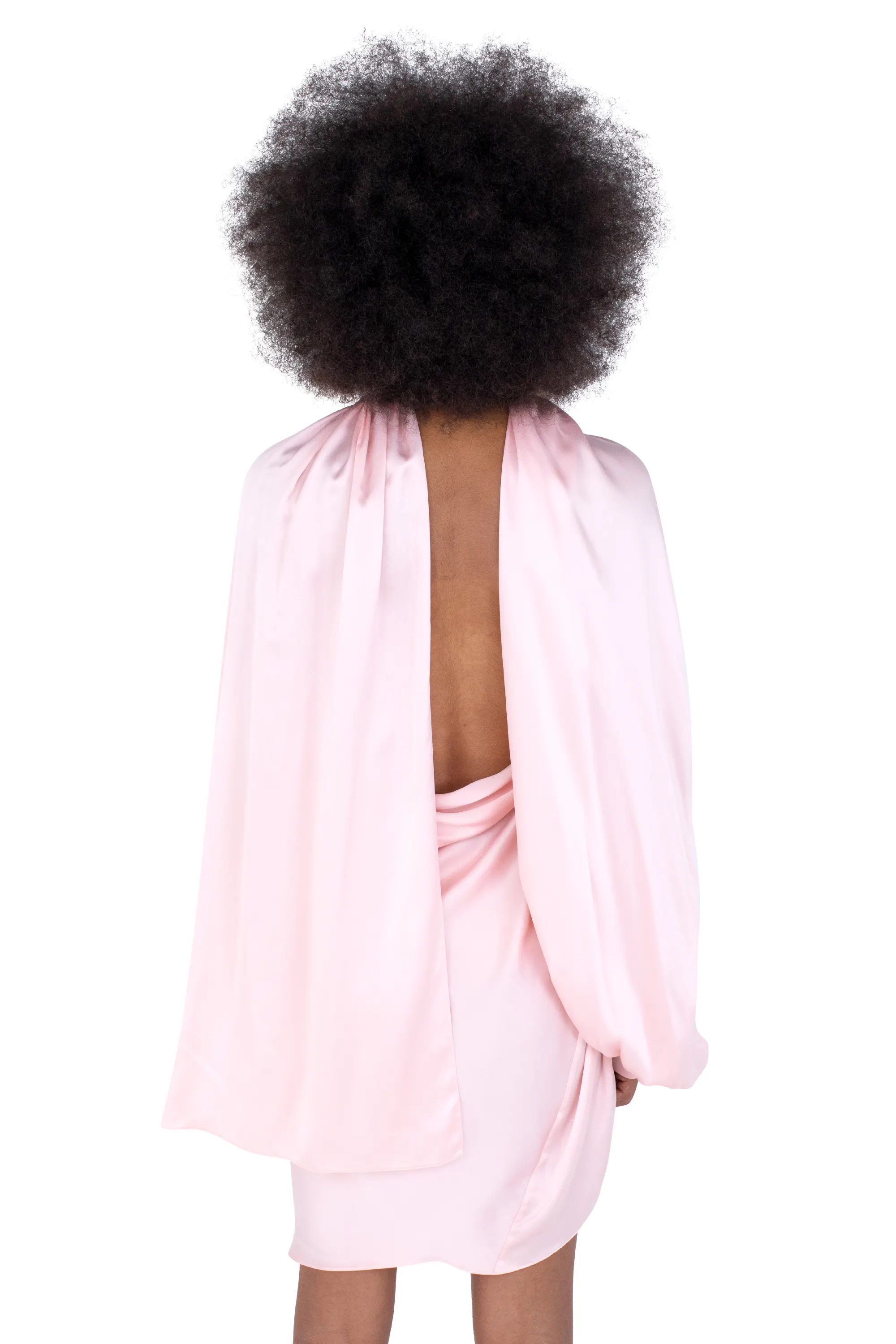 KIKO KOSTADINOV CASPIAN DRESS - PRISM PINK