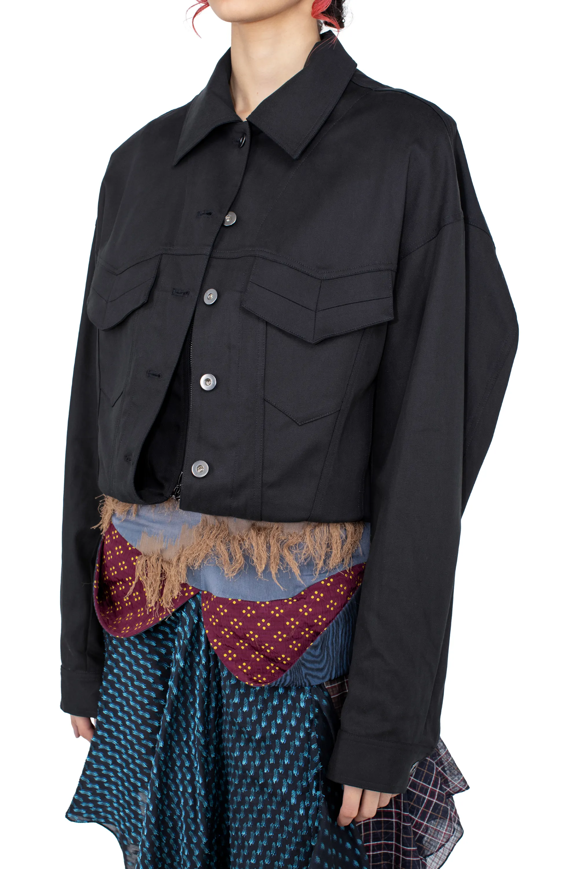 KIKO KOSTADINOV CENTENNIAL JACKET - WASHED ANTHRACITE