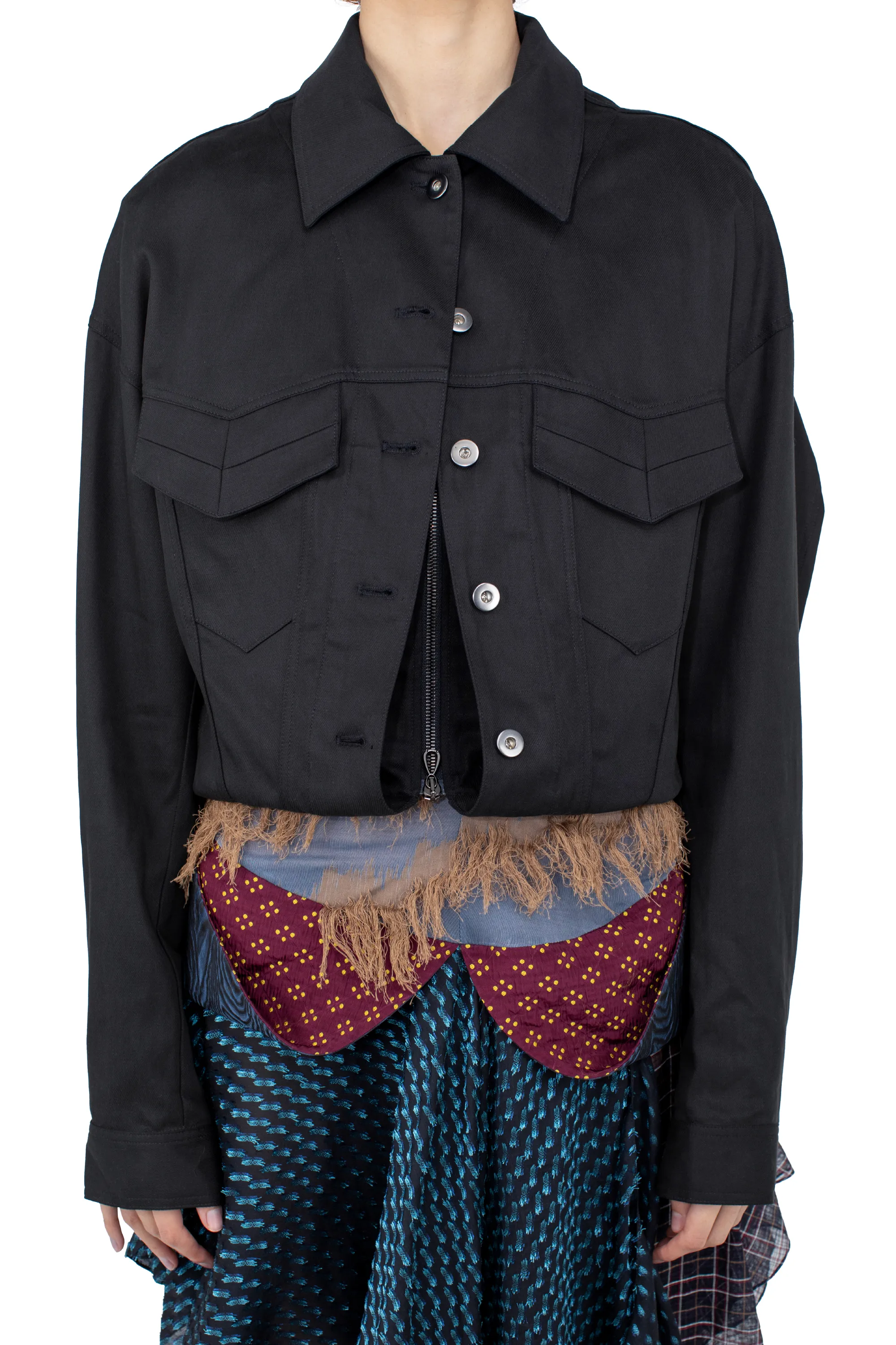 KIKO KOSTADINOV CENTENNIAL JACKET - WASHED ANTHRACITE