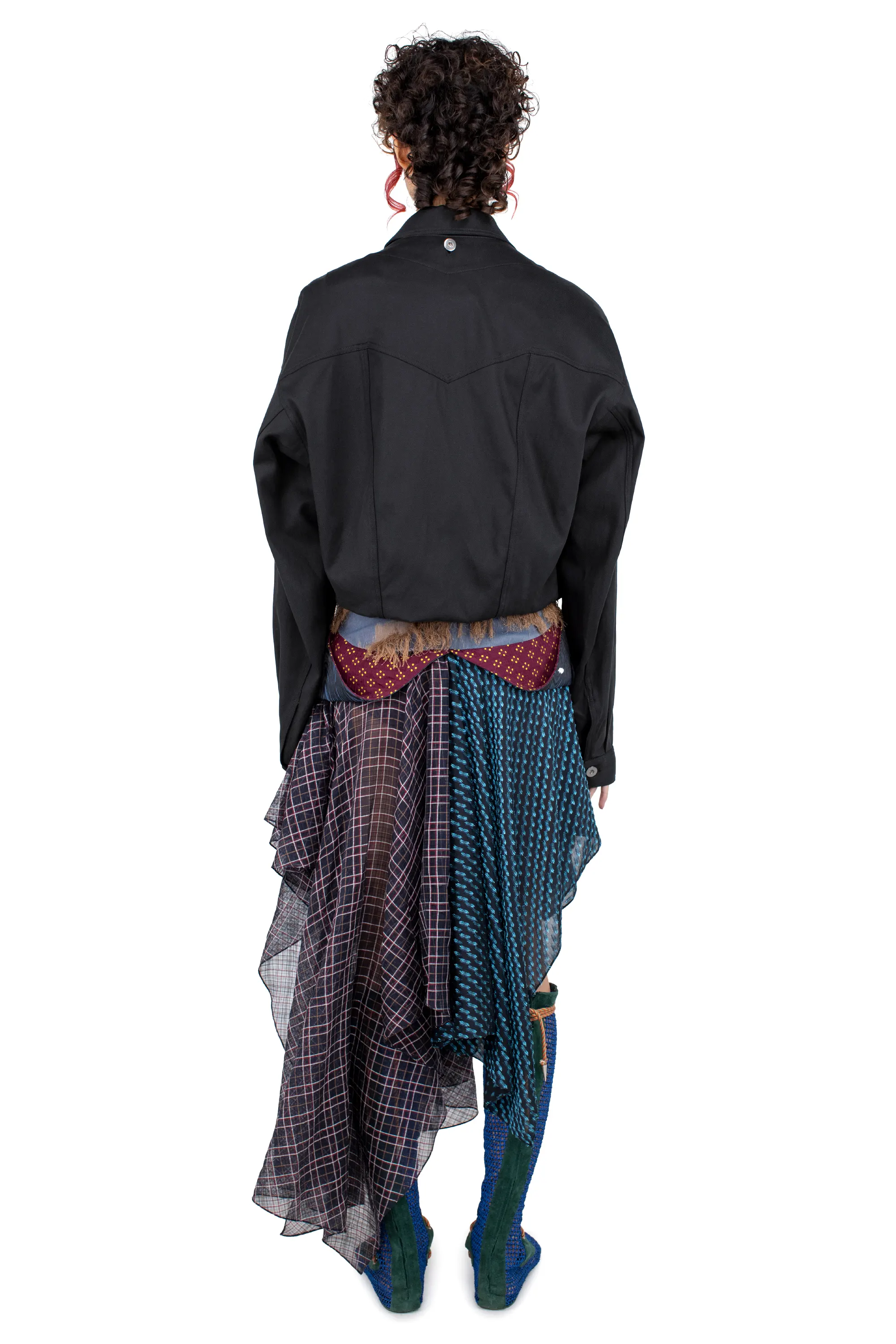 KIKO KOSTADINOV CENTENNIAL JACKET - WASHED ANTHRACITE