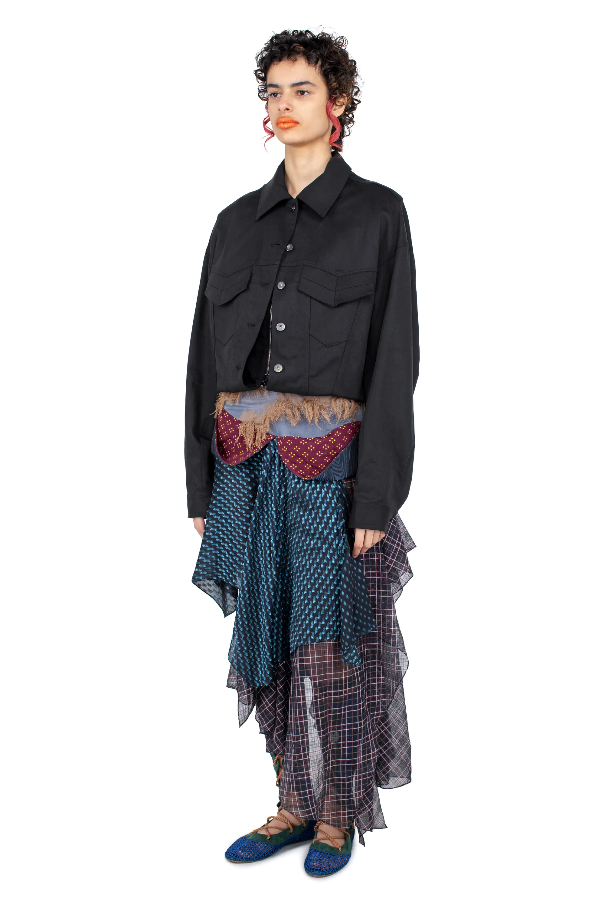 KIKO KOSTADINOV CENTENNIAL JACKET - WASHED ANTHRACITE