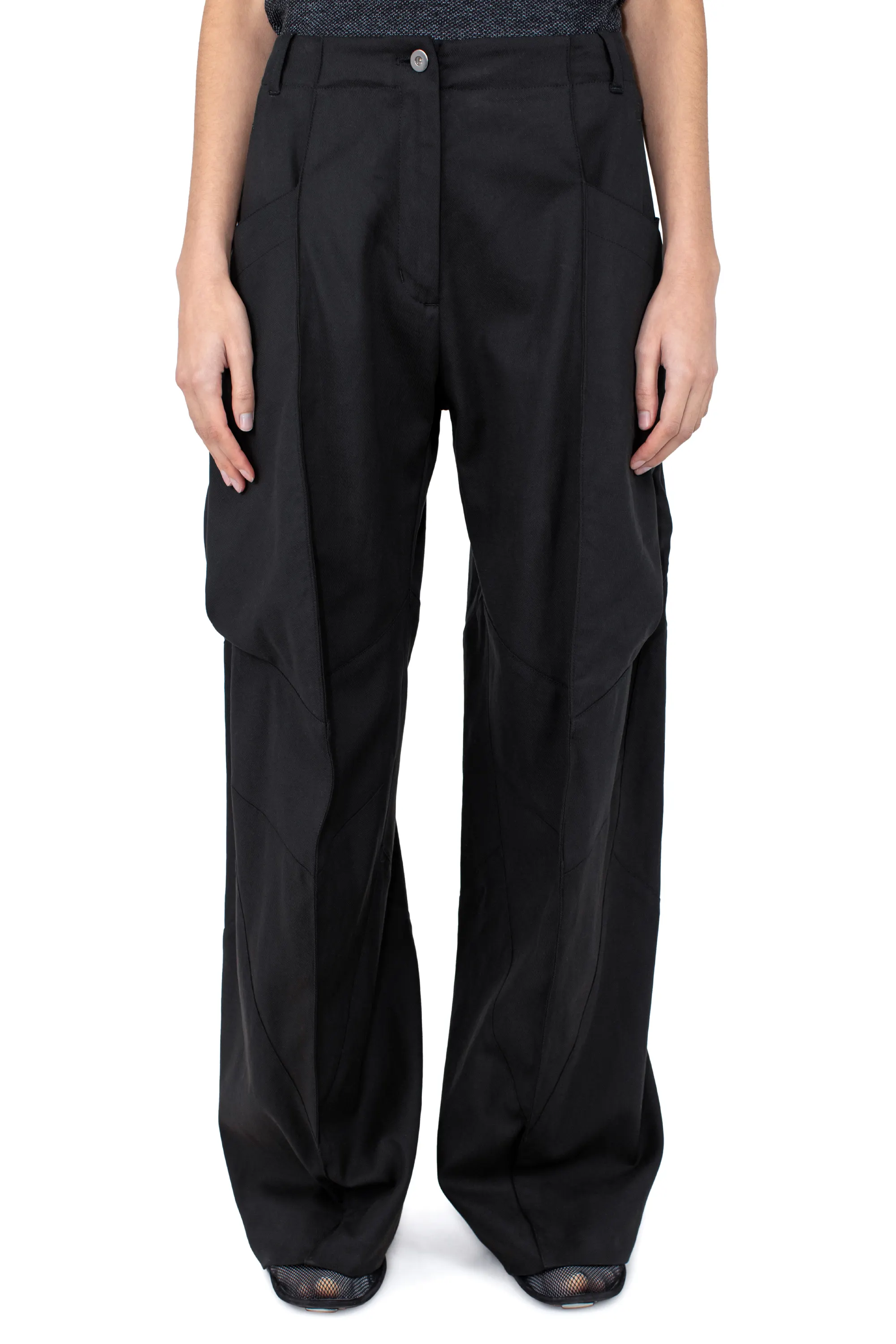 CENTENNIAL TROUSER - WASHED ANTHRACITE – KIKO KOSTADINOV