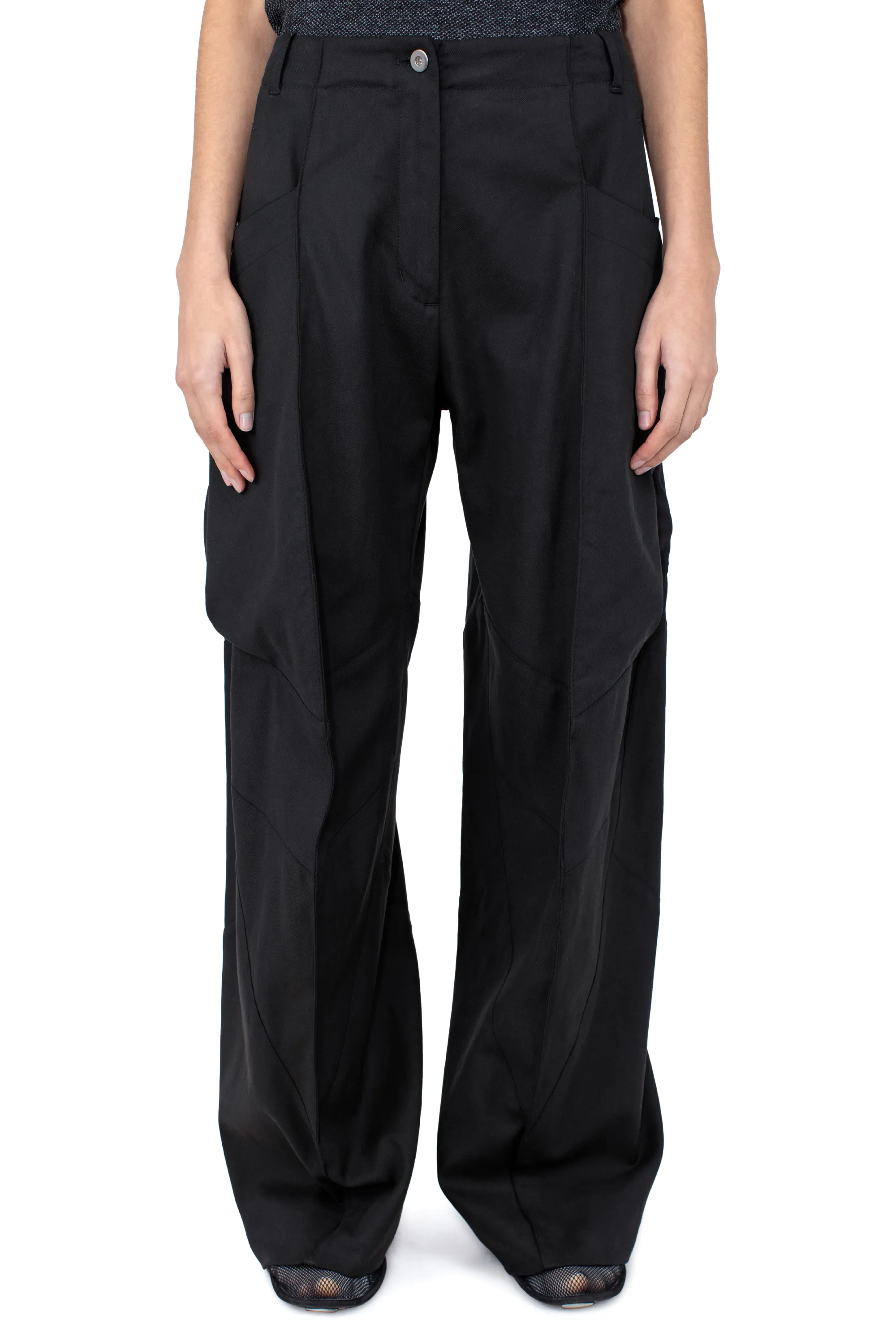 CENTENNIAL TROUSER - WASHED ANTHRACITE – KIKO KOSTADINOV