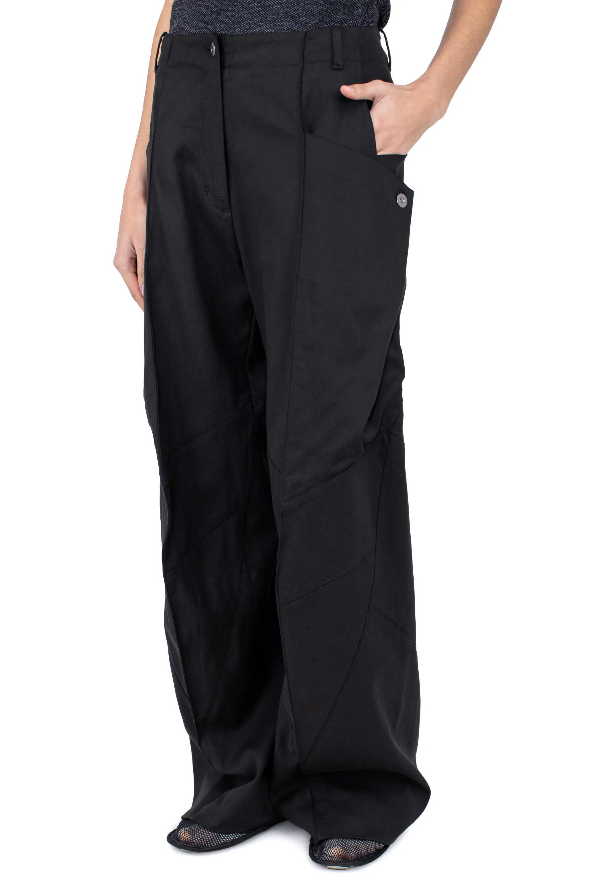 KIKO KOSTADINOV CENTENNIAL TROUSER - WASHED ANTHRACITE