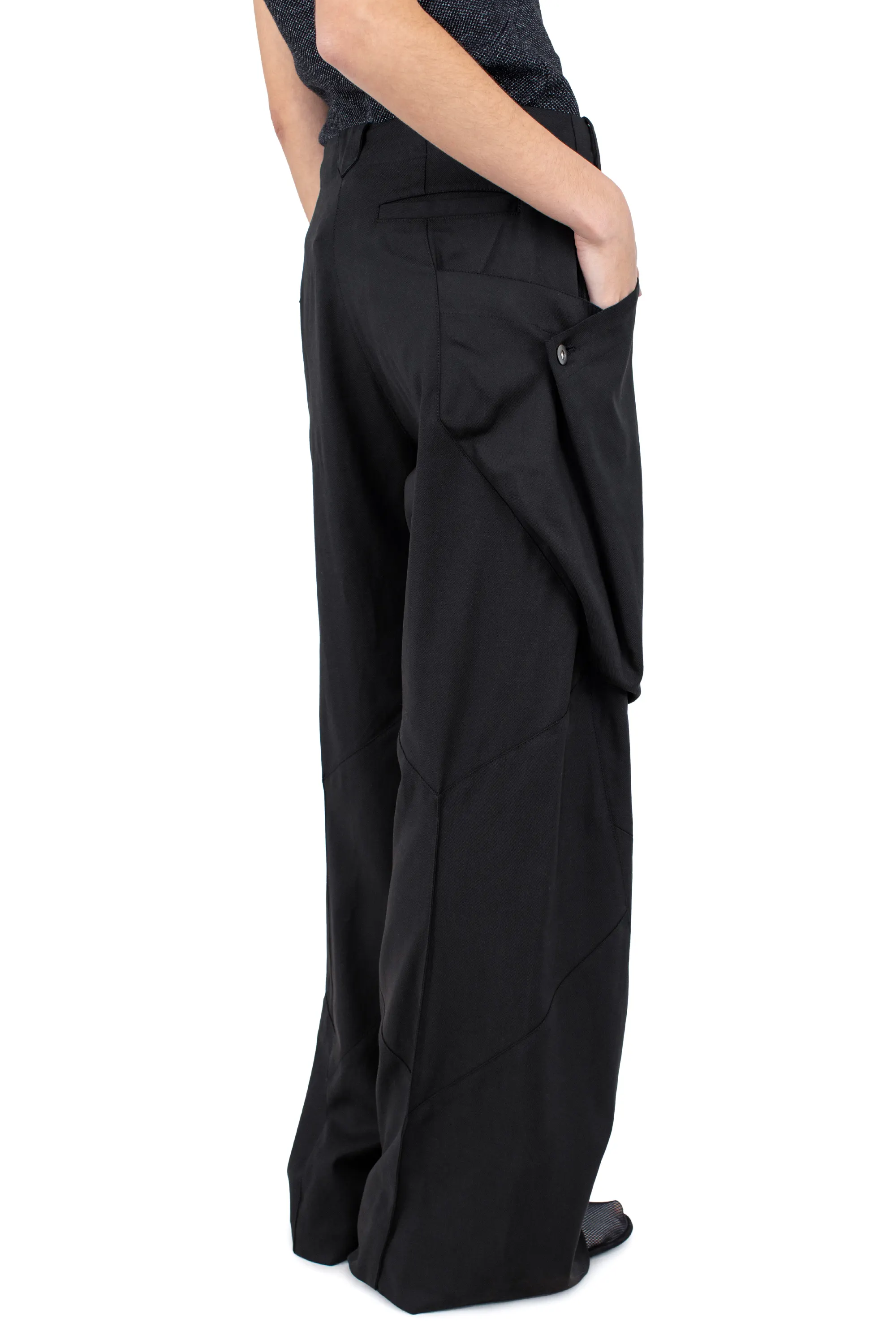 KIKO KOSTADINOV CENTENNIAL TROUSER - WASHED ANTHRACITE