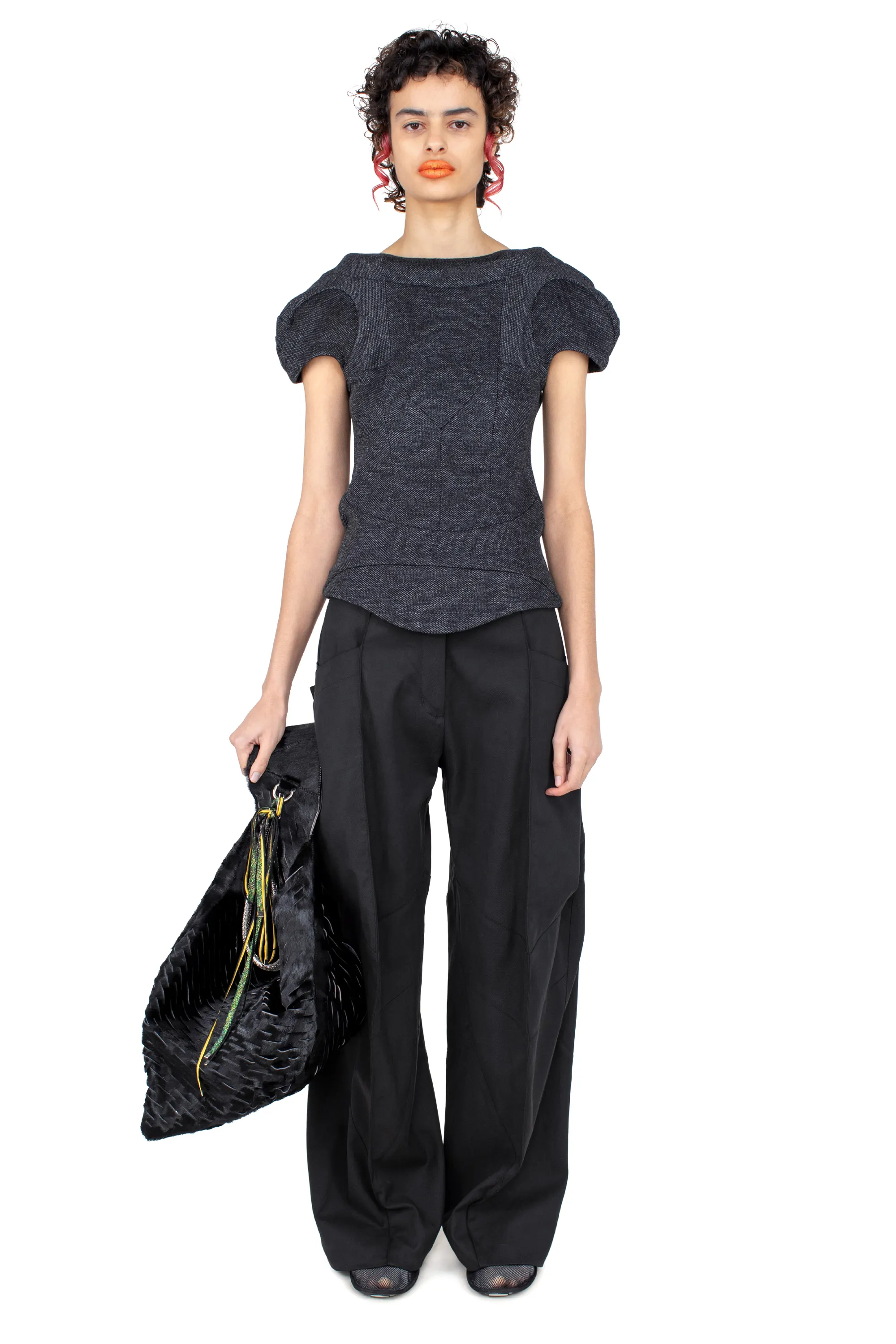 KIKO KOSTADINOV CENTENNIAL TROUSER - WASHED ANTHRACITE