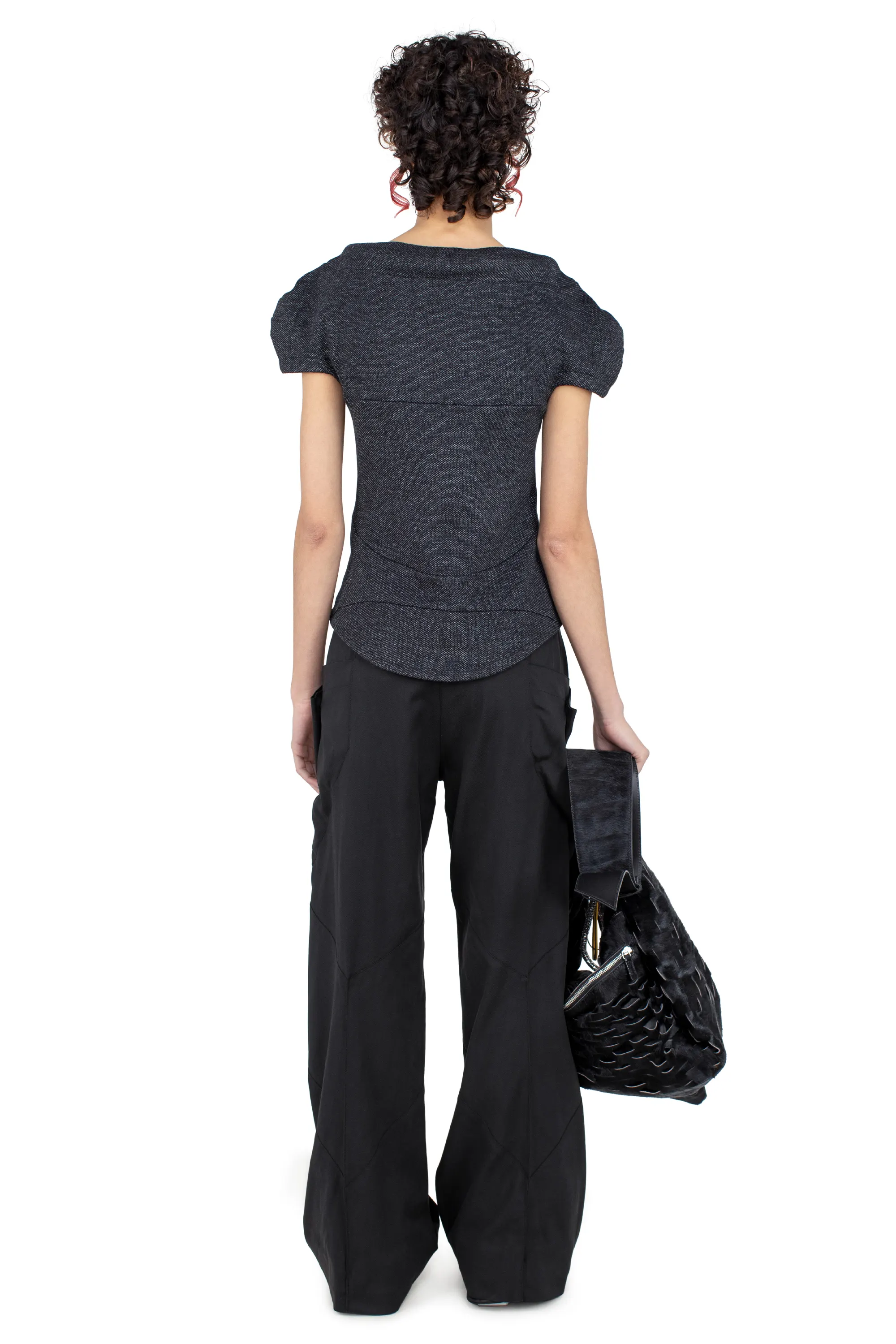 KIKO KOSTADINOV CENTENNIAL TROUSER - WASHED ANTHRACITE