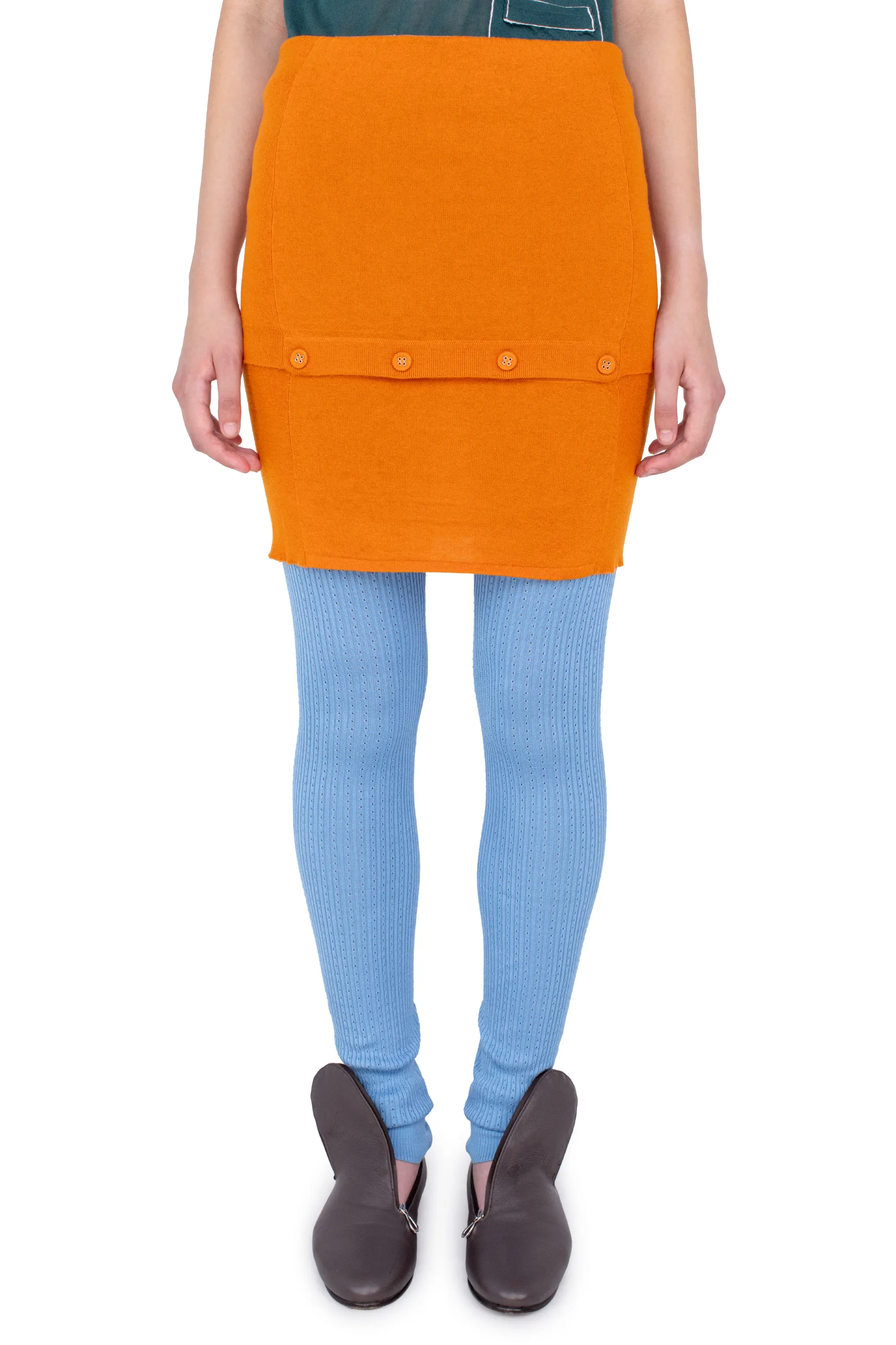 KIKO KOSTADINOV CORELLA ALL IN ONE - PERSIMMON ORANGE & BLUE LAKE