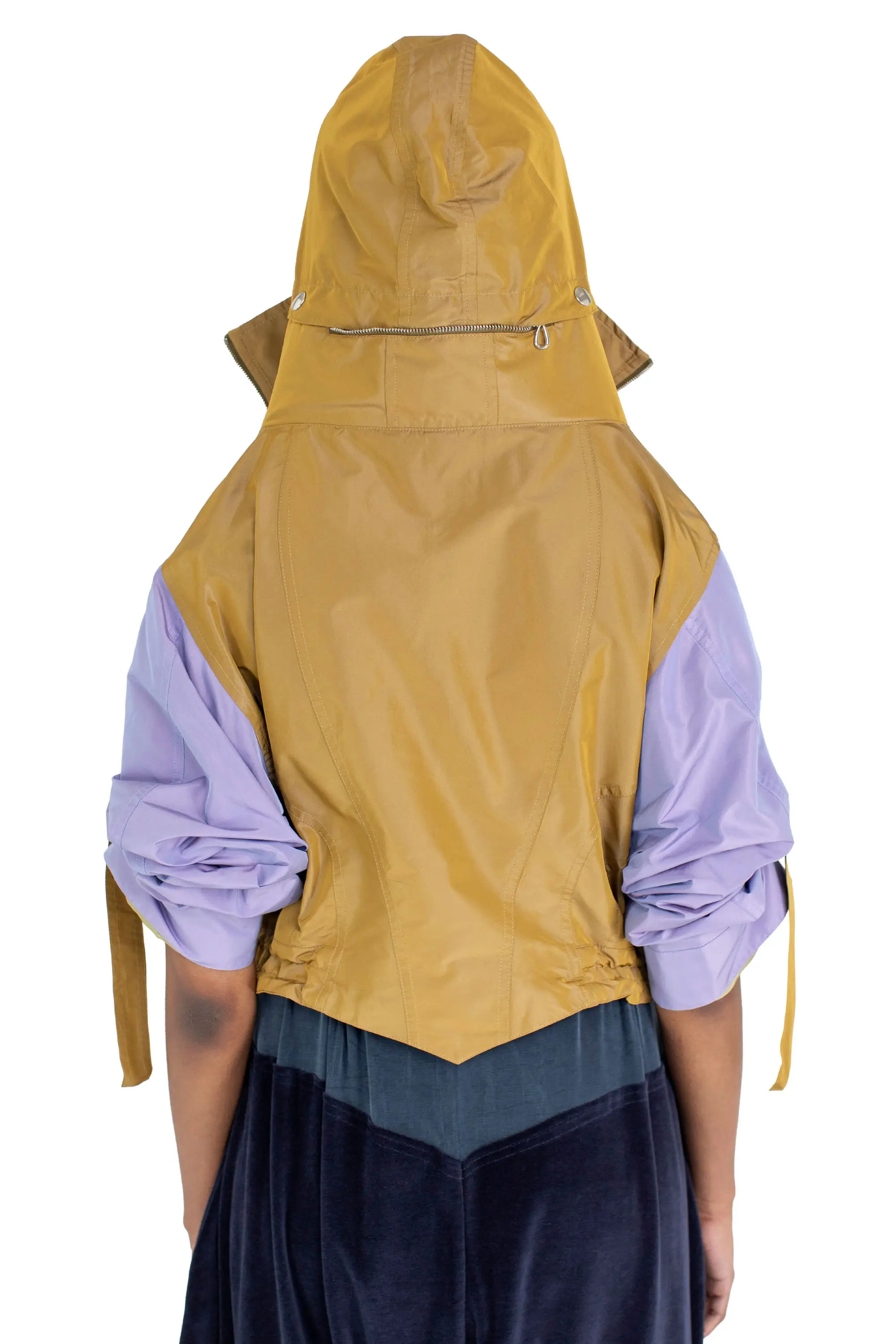 KIKO KOSTADINOV ERRO JACKET - PATINA GOLD/LAVENDER