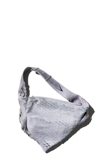 KIKO KOSTADINOV FIORE TWISTED BAG - STONE GREY