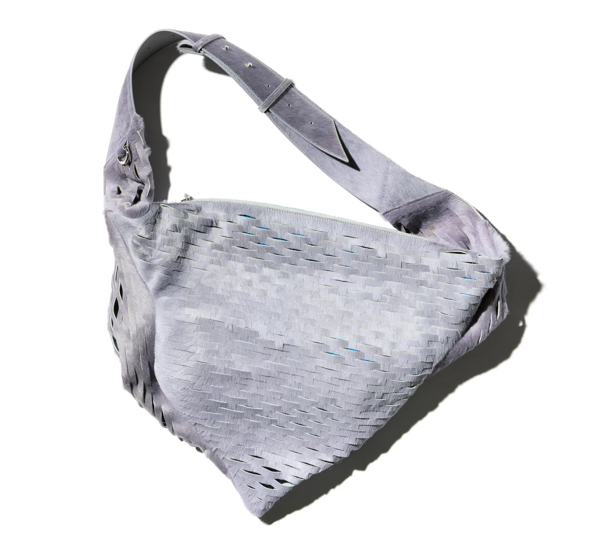 KIKO KOSTADINOV FIORE TWISTED BAG - STONE GREY