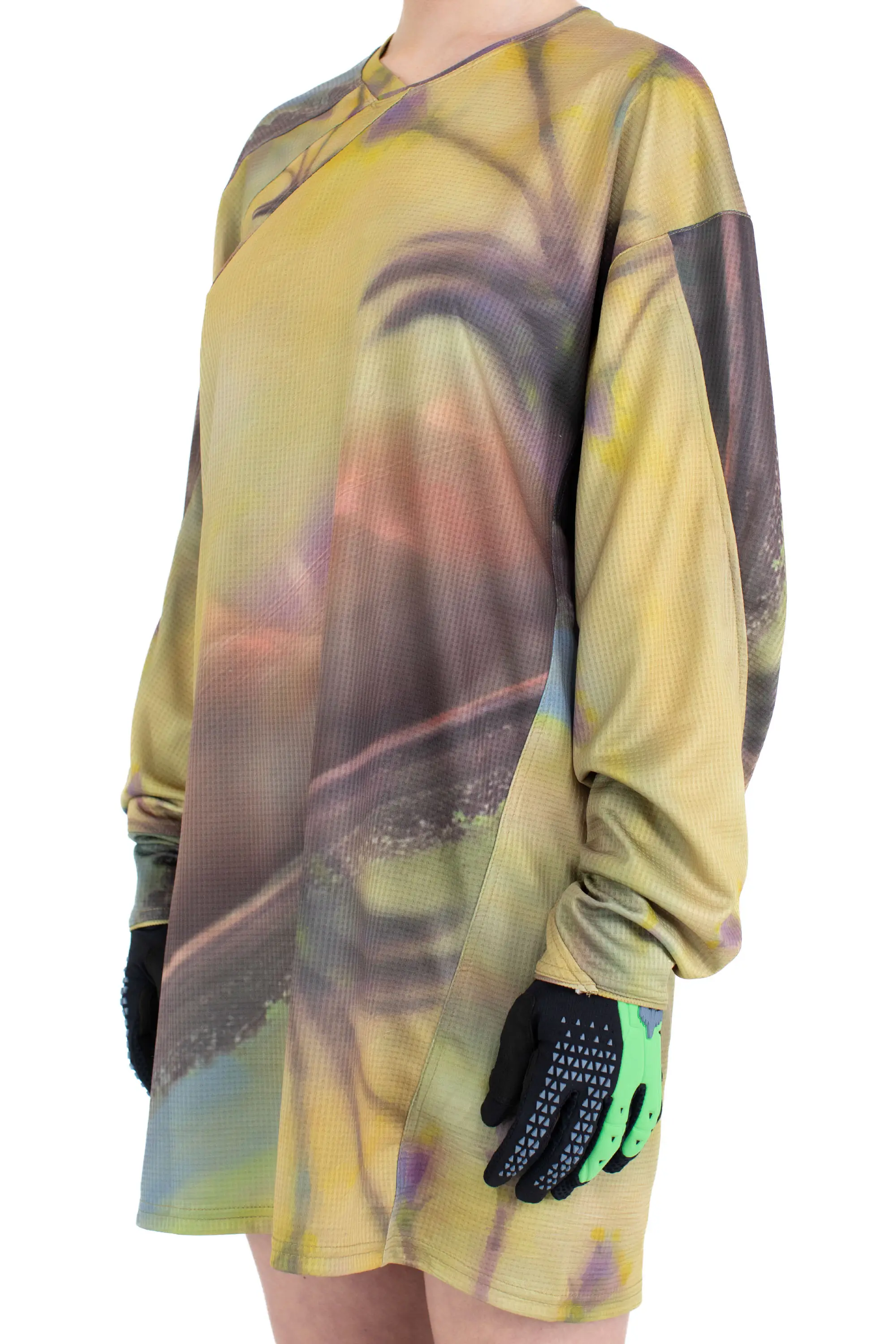 KIKO KOSTADINOV FOX RACING PRINTED TUNIC - CHAI