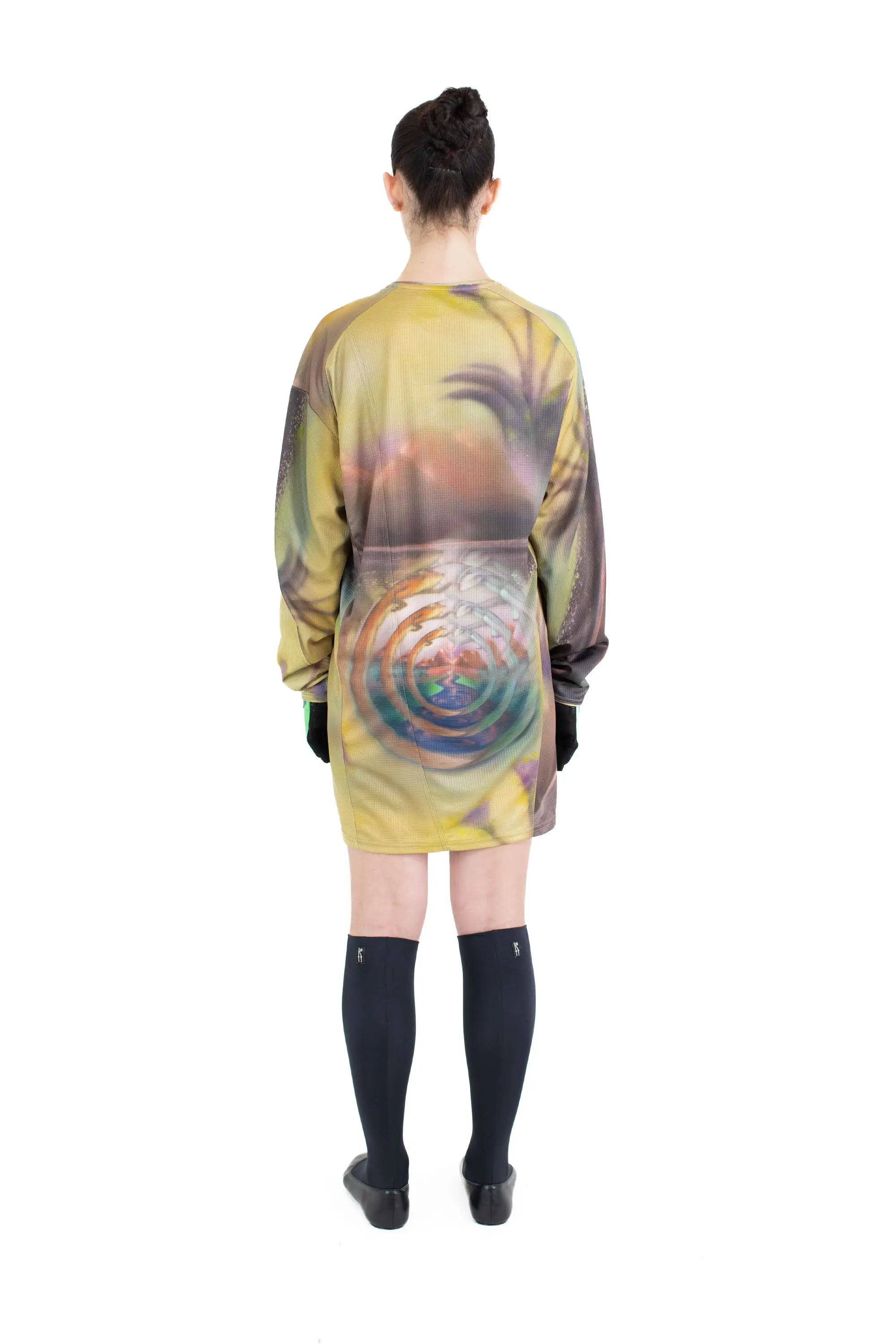 KIKO KOSTADINOV FOX RACING PRINTED TUNIC - CHAI
