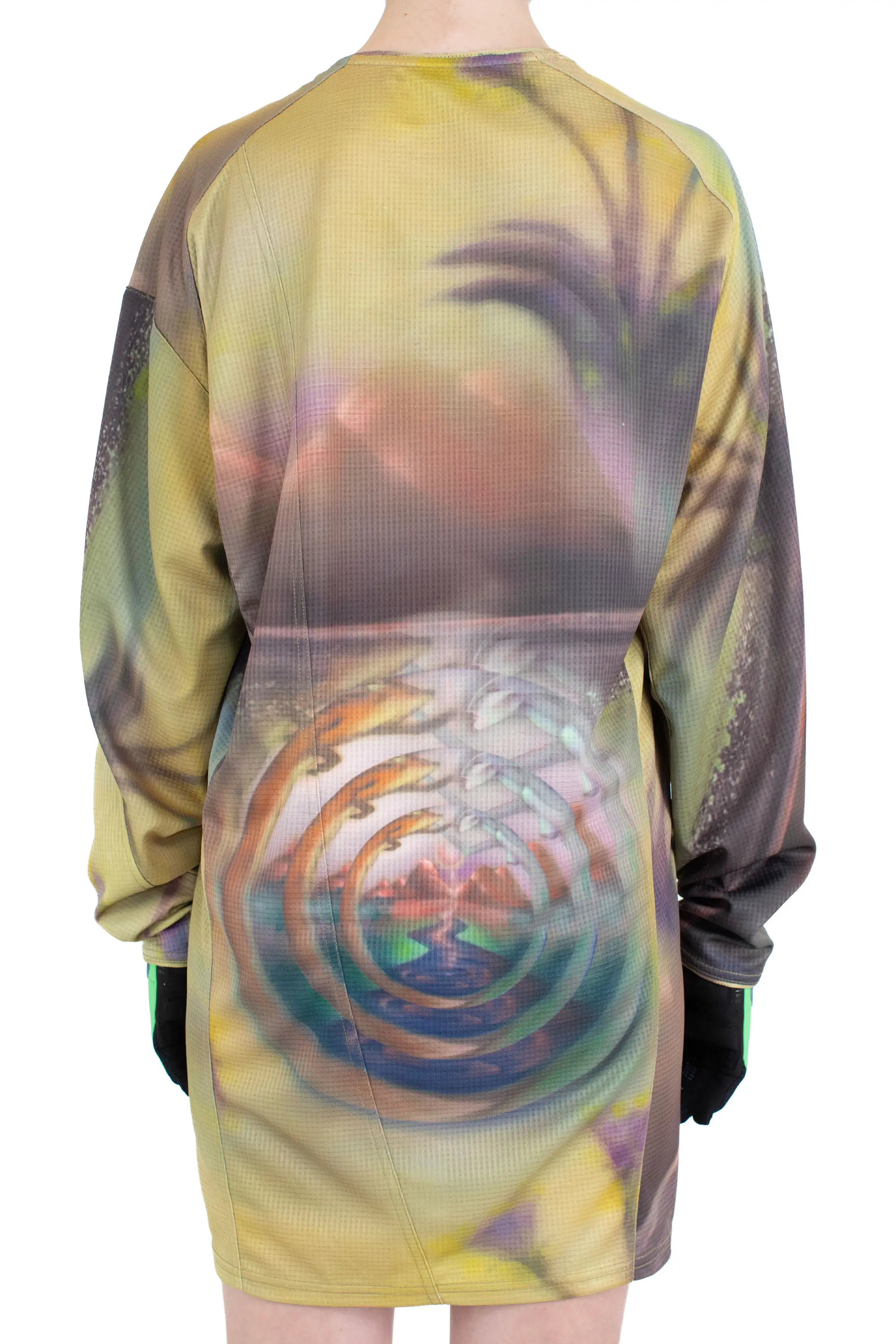 KIKO KOSTADINOV FOX RACING PRINTED TUNIC - CHAI
