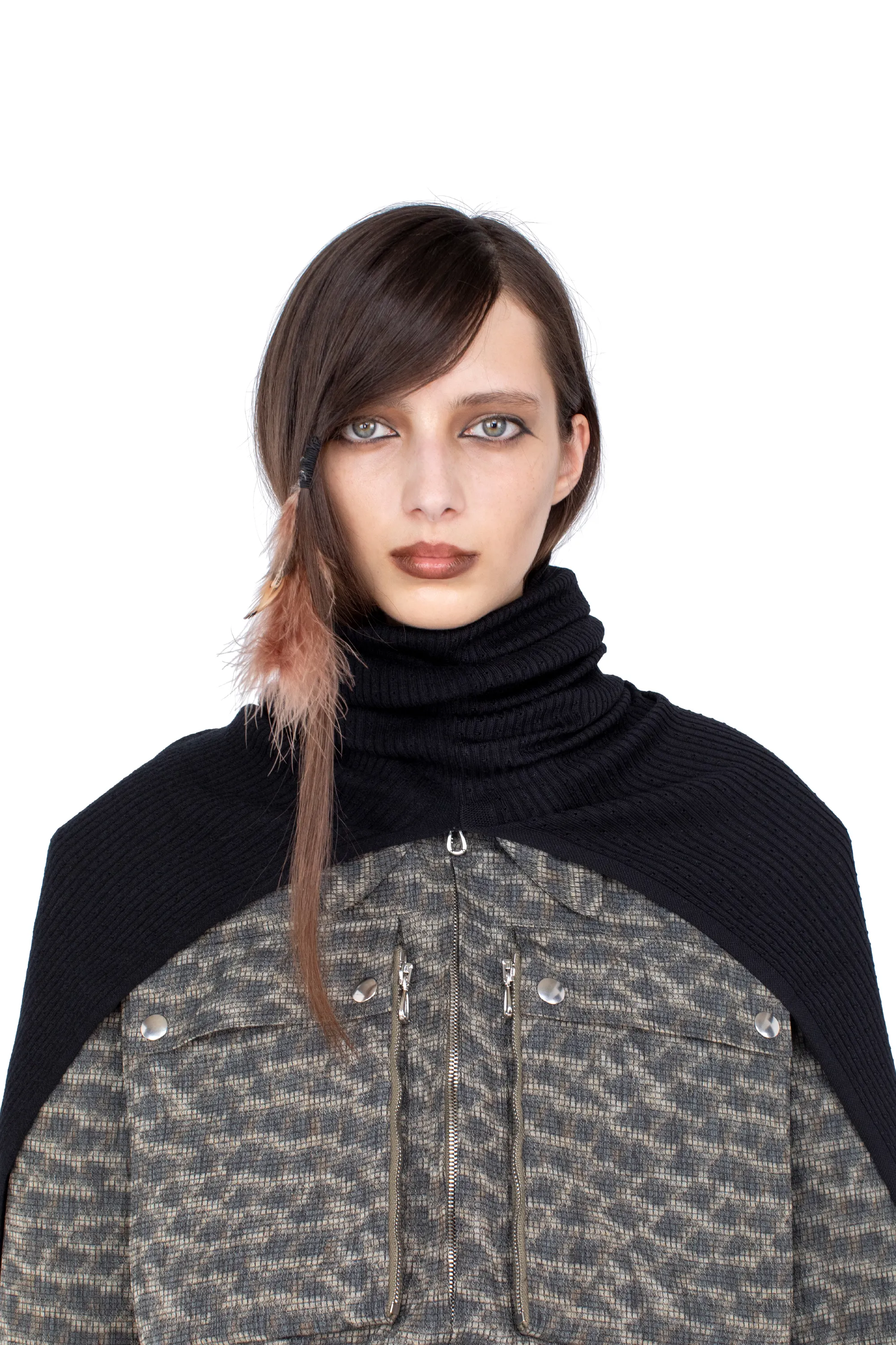 KIKO KOSTADINOV GREBE SCARF - NEBULAR BLACK