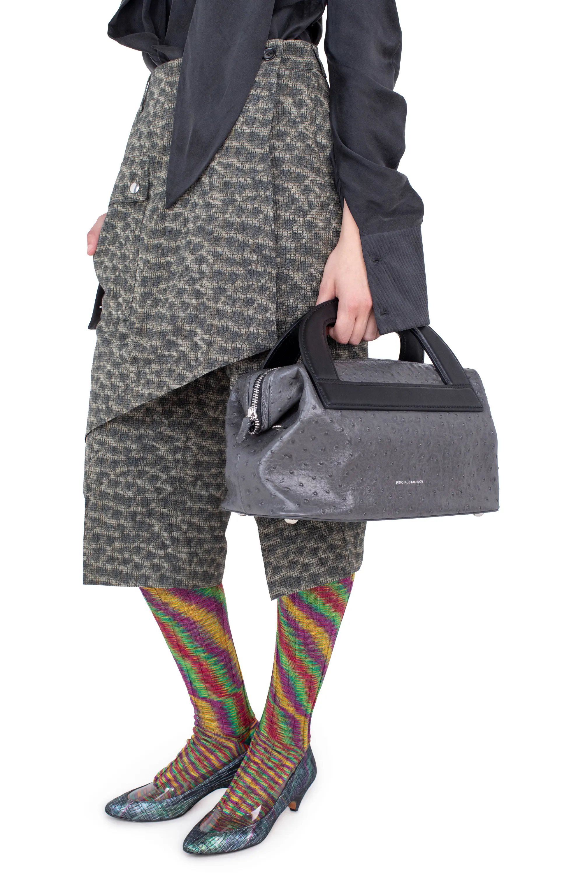 KIKO KOSTADINOV ISADORA BAG - SMOKEY GREY