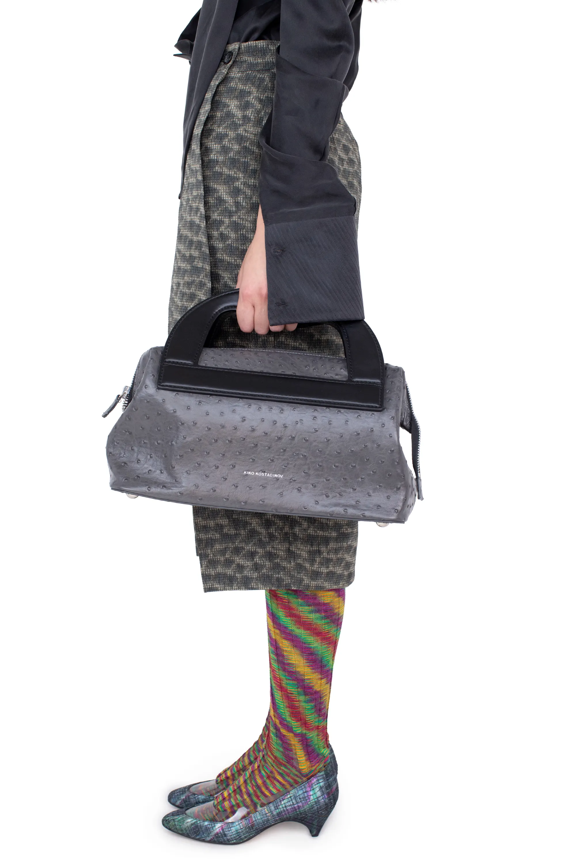 KIKO KOSTADINOV ISADORA BAG - SMOKEY GREY