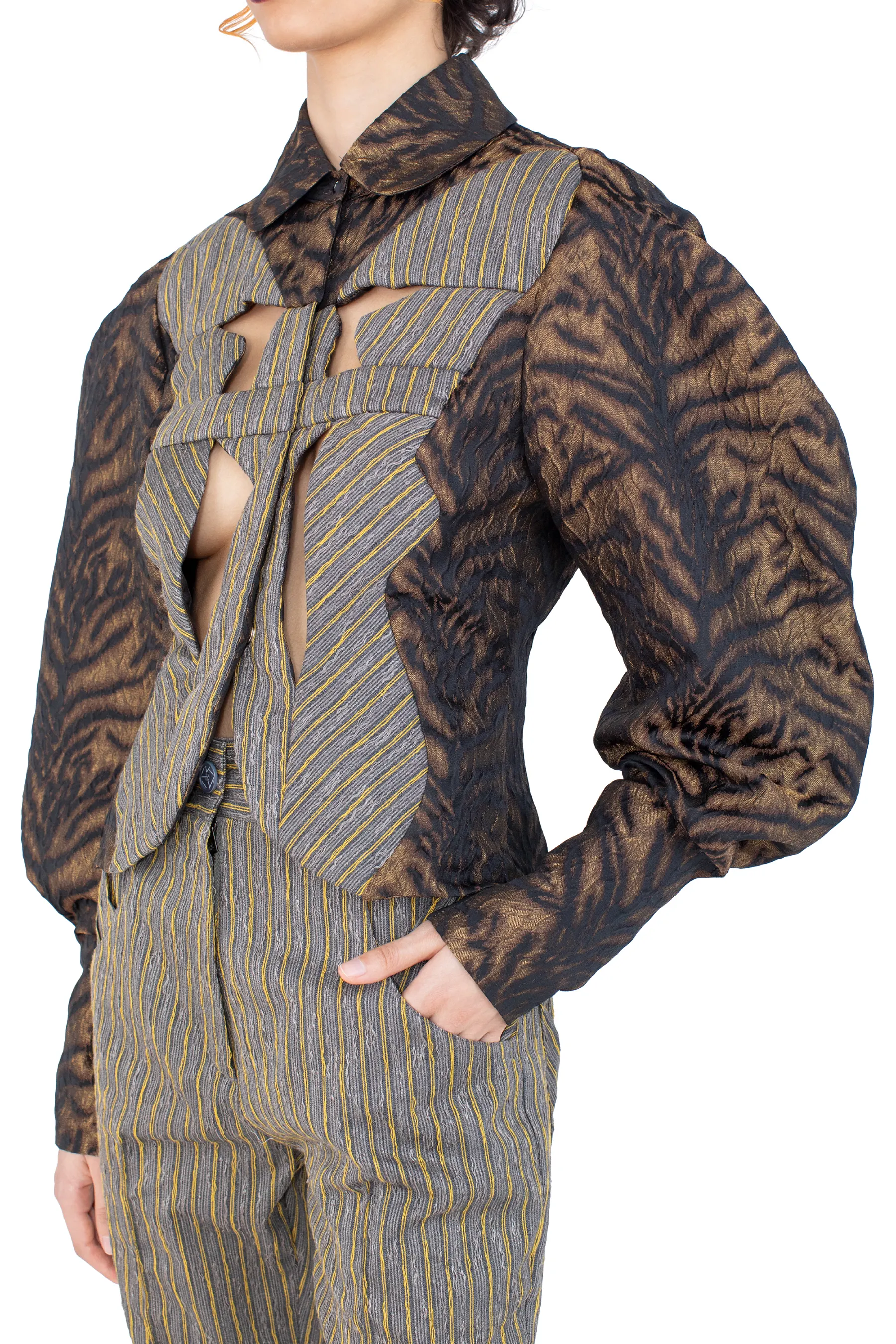 KIKO KOSTADINOV ISTRIAN JACKET - BRONZE TIGER