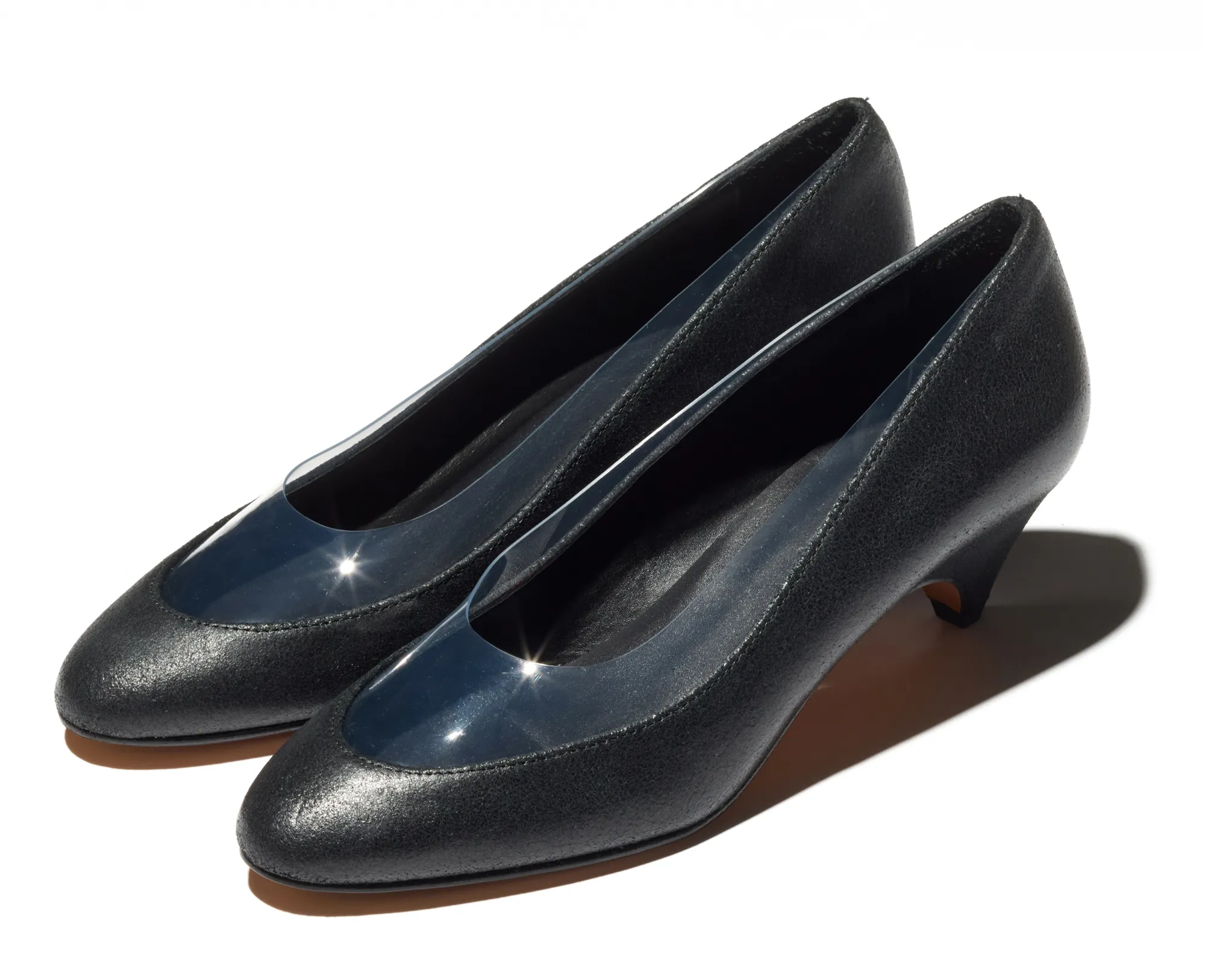 KIKO KOSTADINOV JAEGER PUMPS - GRAIN BLACK