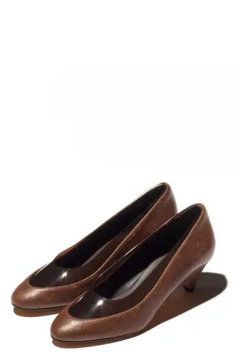 KIKO KOSTADINOV JAEGER PUMPS - GRAIN BROWN
