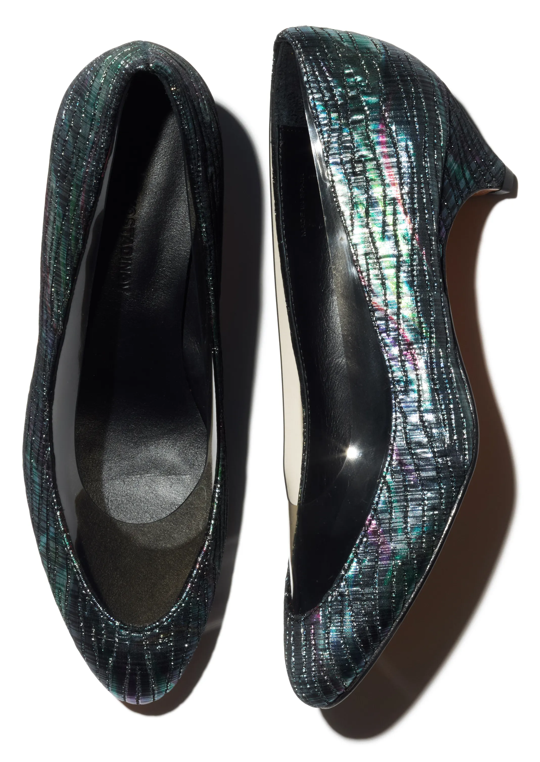 KIKO KOSTADINOV JAEGER PUMPS - METALLIC FOREST