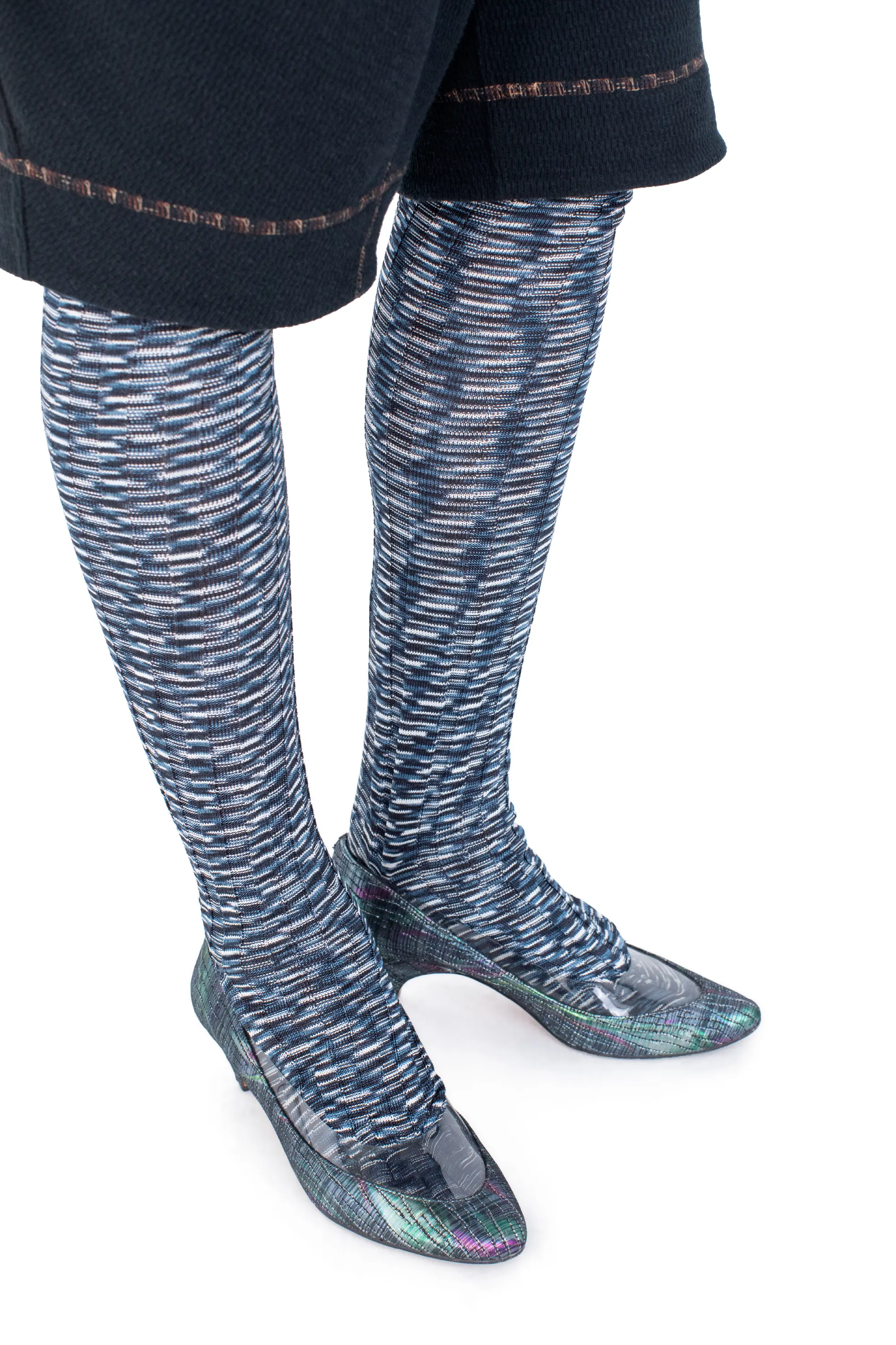KIKO KOSTADINOV JAEGER PUMPS - METALLIC FOREST