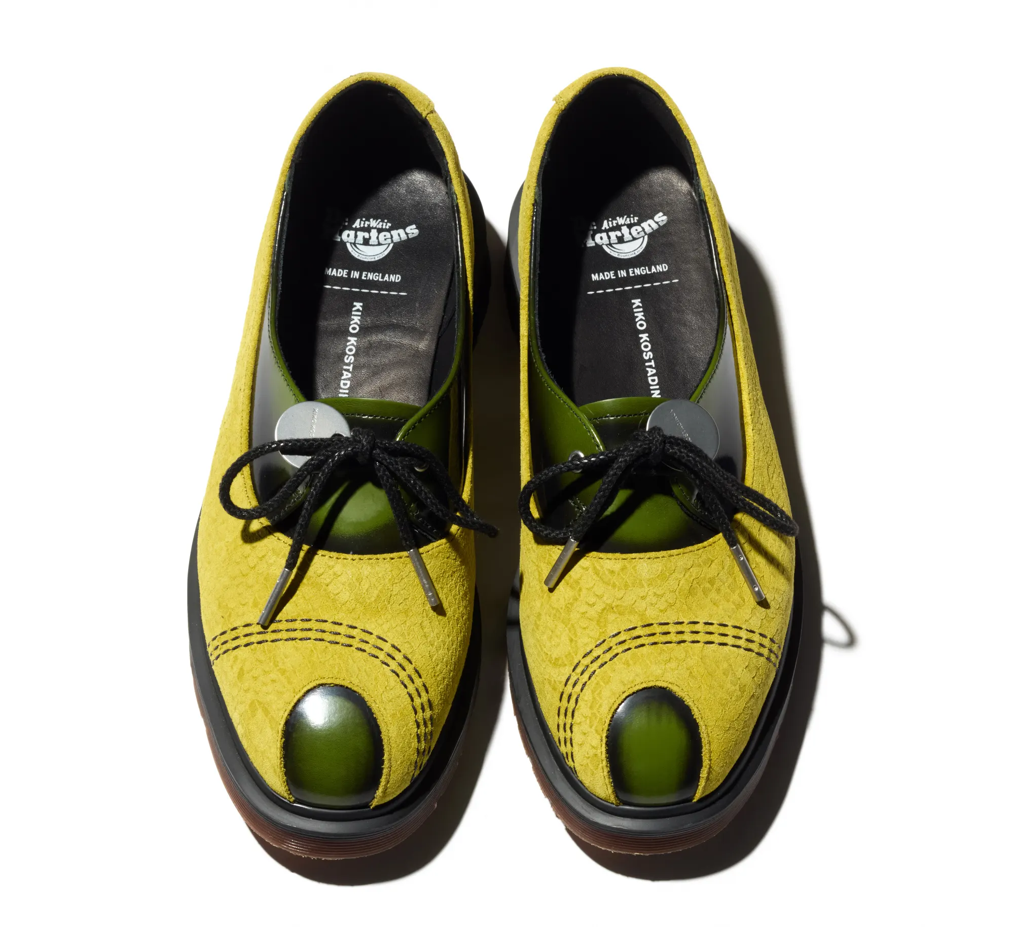KIKO KOSTADINOV Kiko Kostadinov x Dr. Martens 1 Toe Box - Moss Green