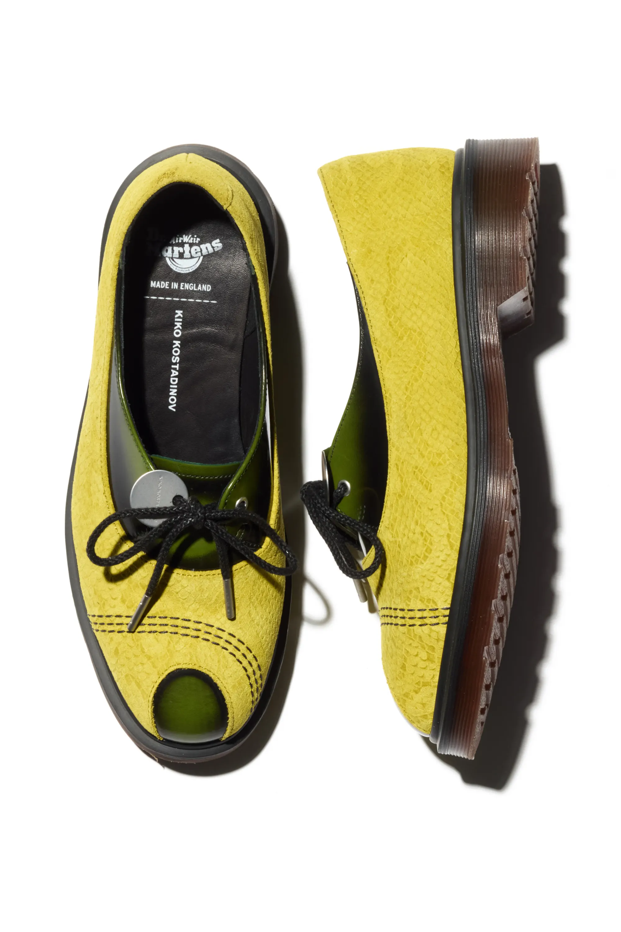 KIKO KOSTADINOV Kiko Kostadinov x Dr. Martens 1 Toe Box - Moss Green