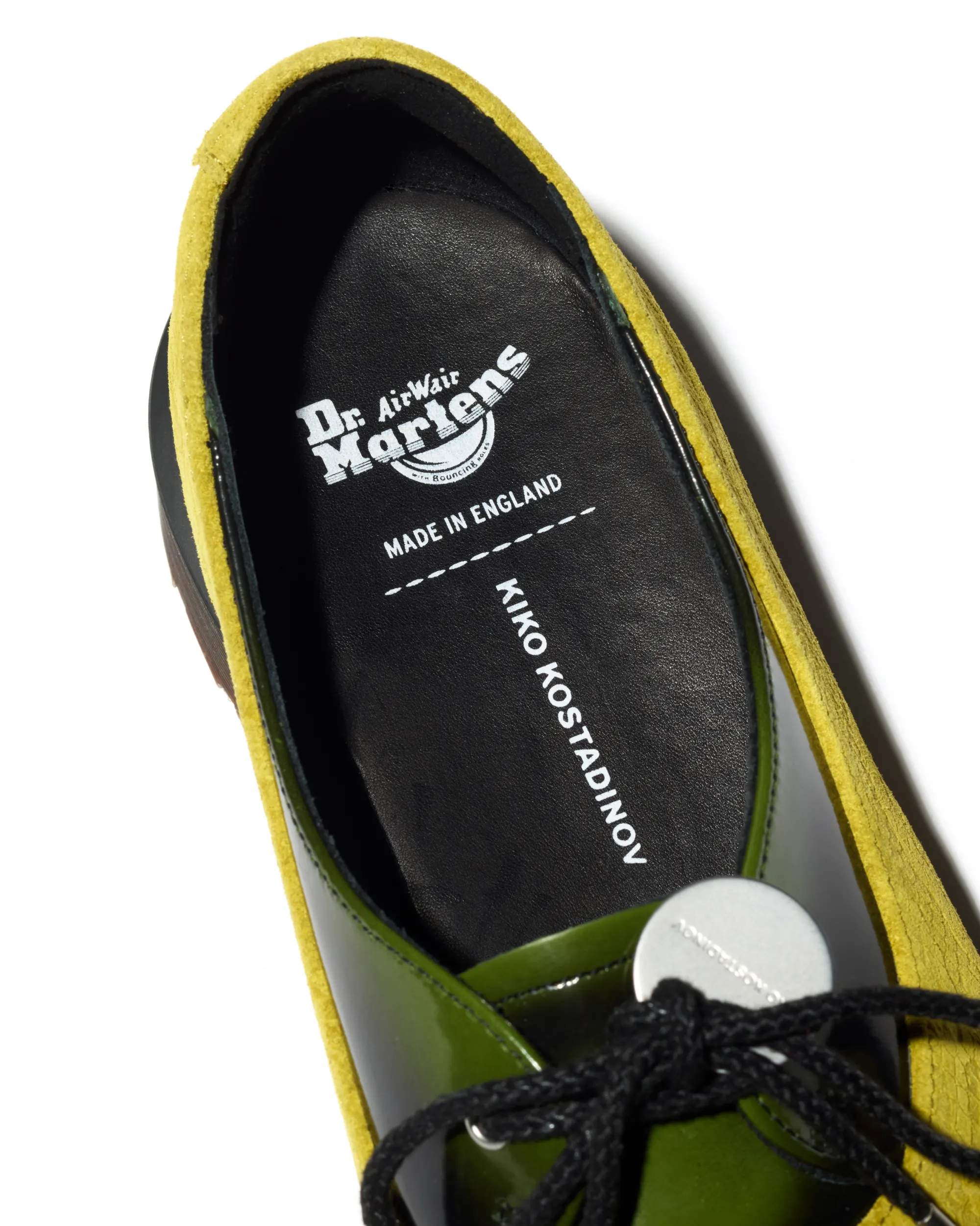 KIKO KOSTADINOV Kiko Kostadinov x Dr. Martens 1 Toe Box - Moss Green