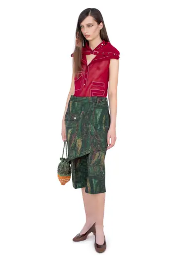 KIKO KOSTADINOV KREINER KNIT ROLLNECK - CLARET