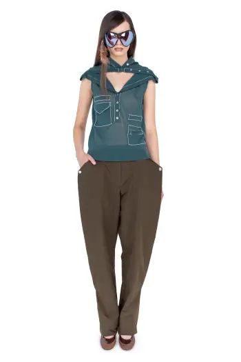 KIKO KOSTADINOV KREINER KNIT ROLLNECK - LODEN
