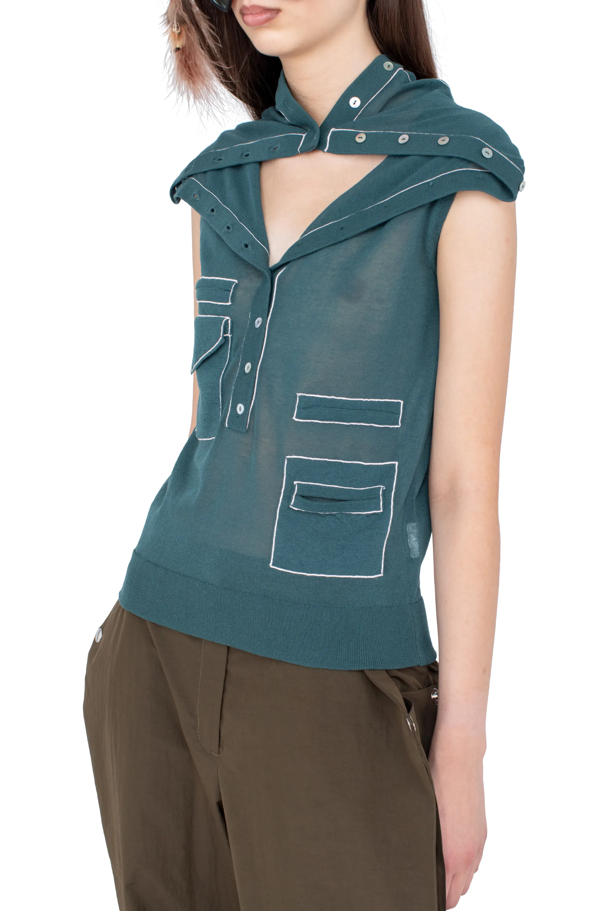 KIKO KOSTADINOV KREINER KNIT ROLLNECK - LODEN
