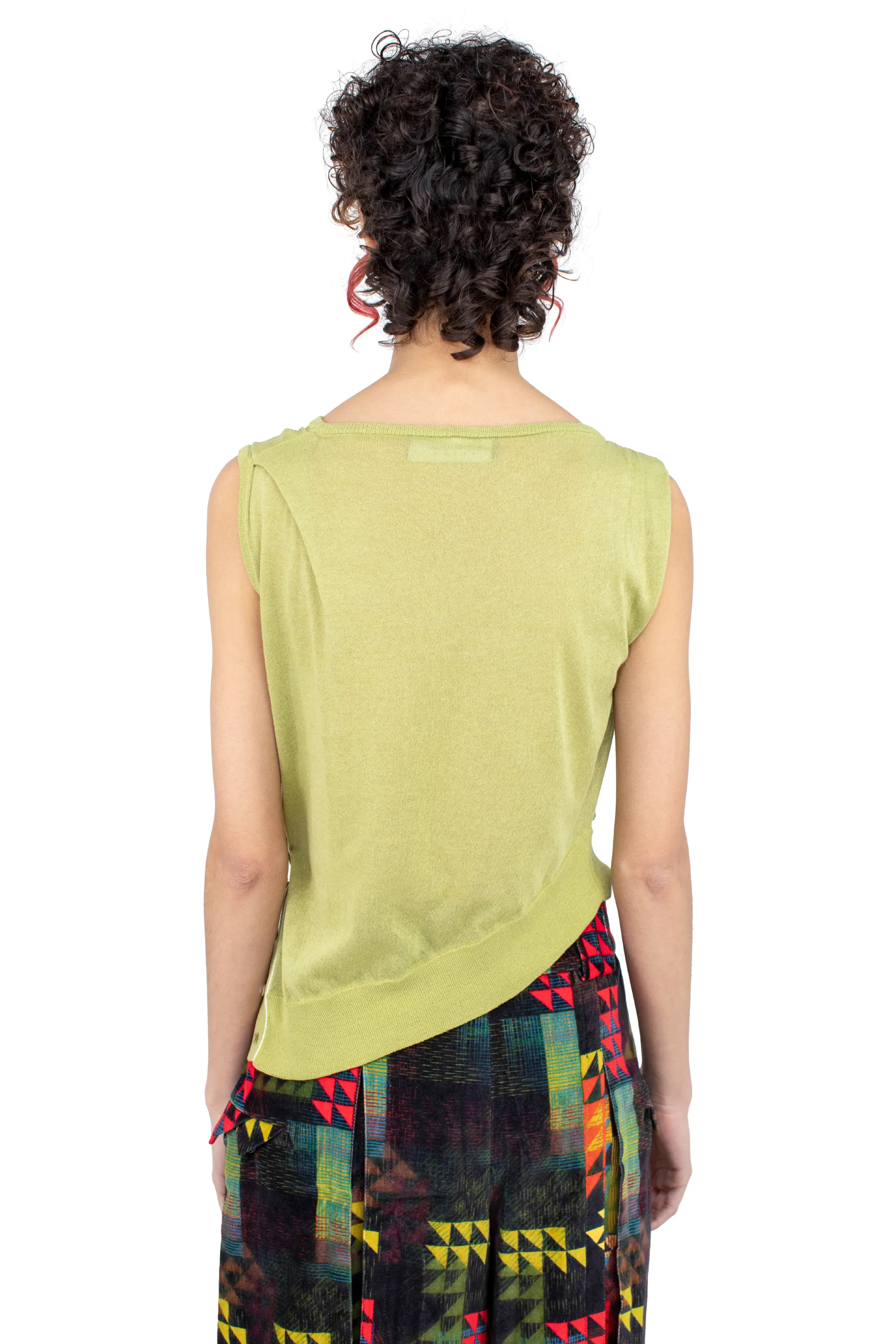 KIKO KOSTADINOV KREINER KNIT TOP - SAGE GREEN